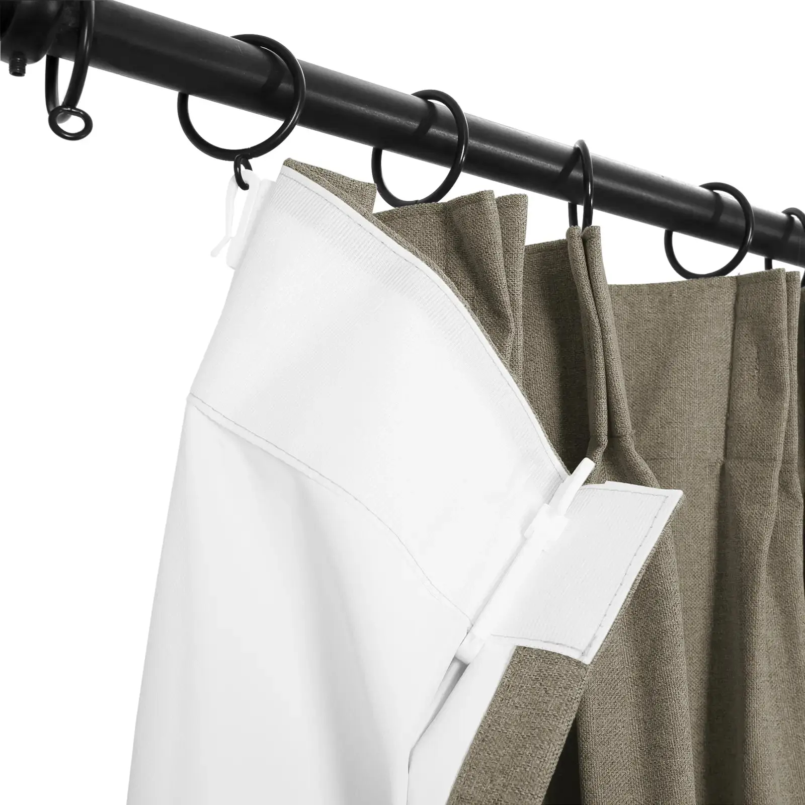 Lila 100% Blackout Drape Pleated - Image 58