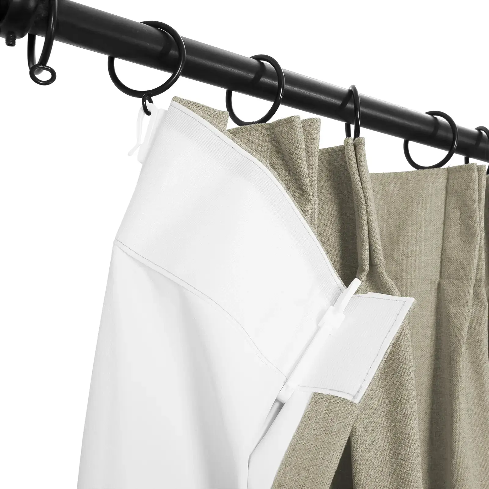 Lila 100% Blackout Drape Pleated - Image 59