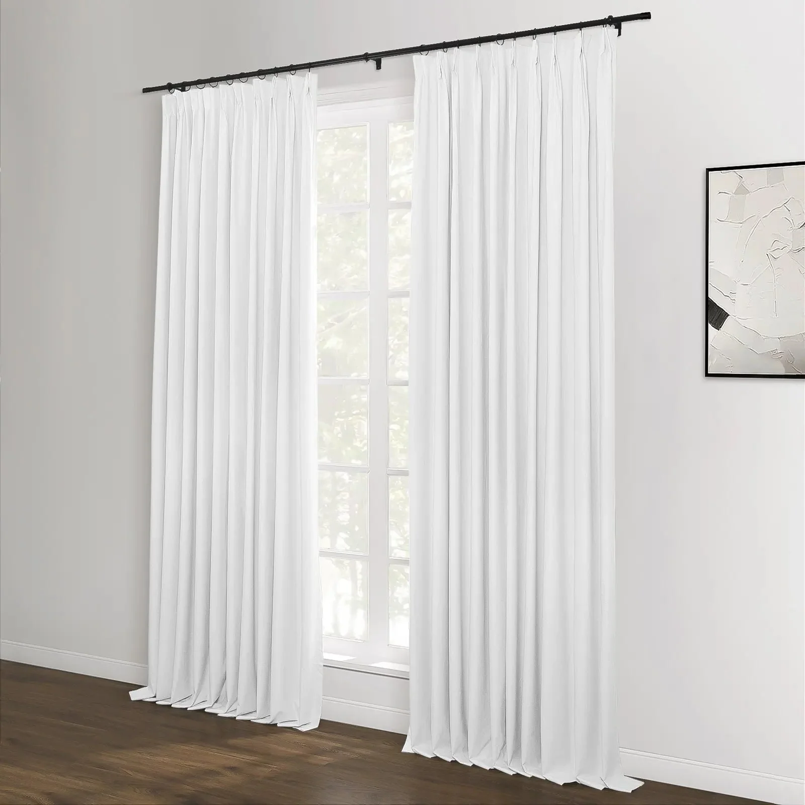 Lila 100% Blackout Drape Pleated - Image 87