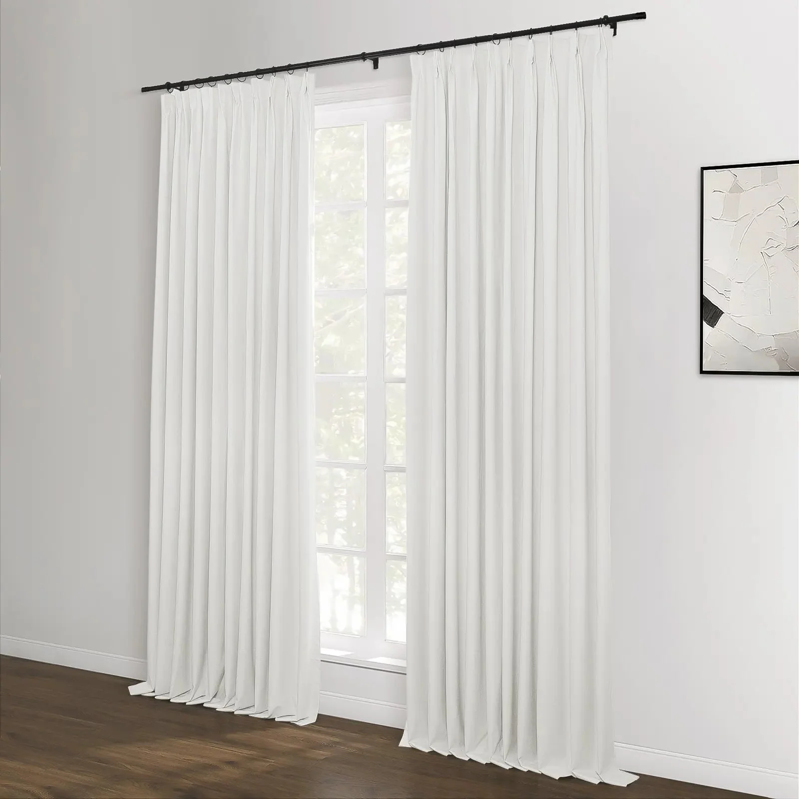 Lila 100% Blackout Drape Pleated - Image 88