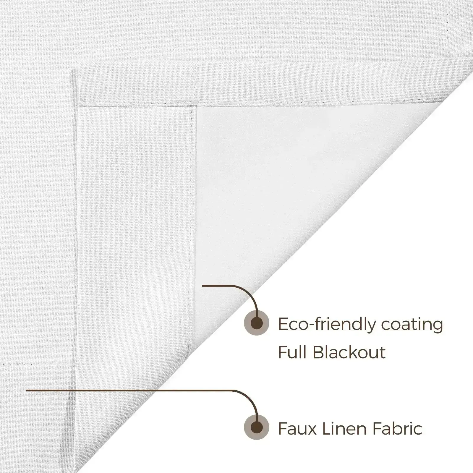 Lila 100% Blackout Drape Pleated - Image 80