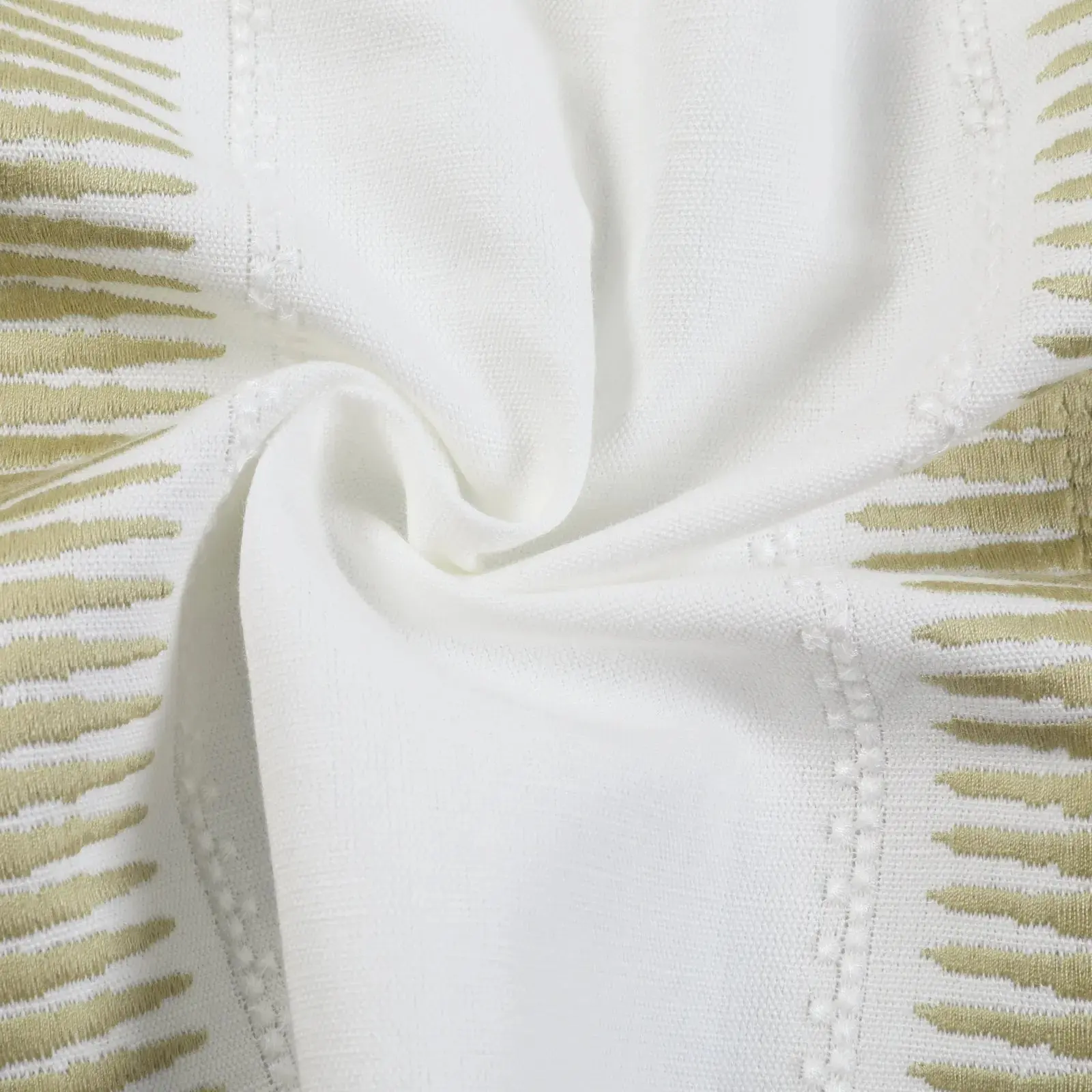 Linnea Linen Cotton Embroidered Curtain Pleated - Image 72