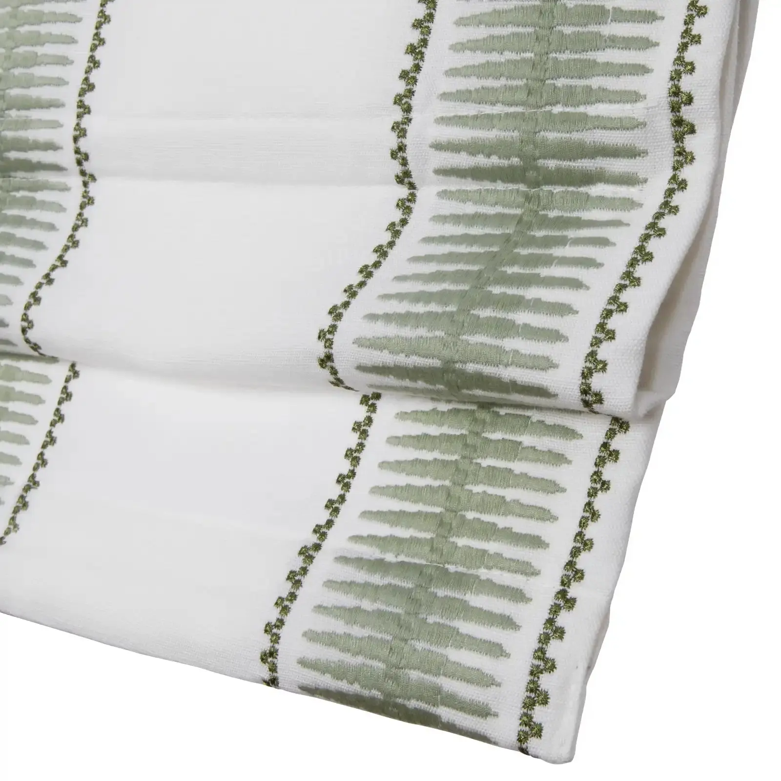 Linnea Linen Cotton Embroidered Roman Shade Cordless - Image 65