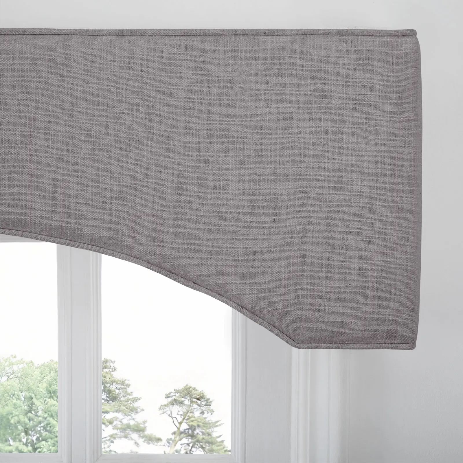 Liz Linen Arched Cornice Board - Image 106