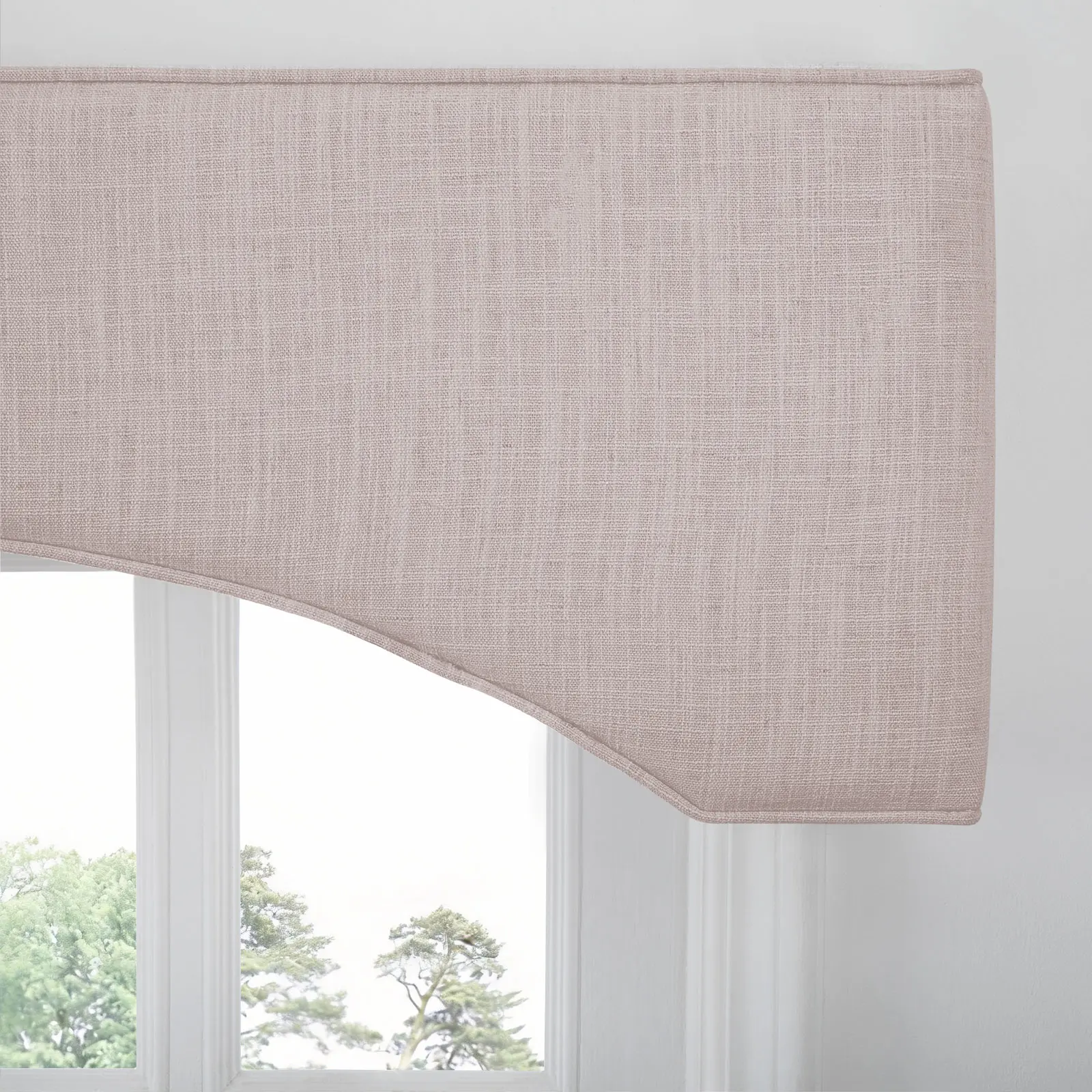Liz Linen Arched Cornice Board - Image 114