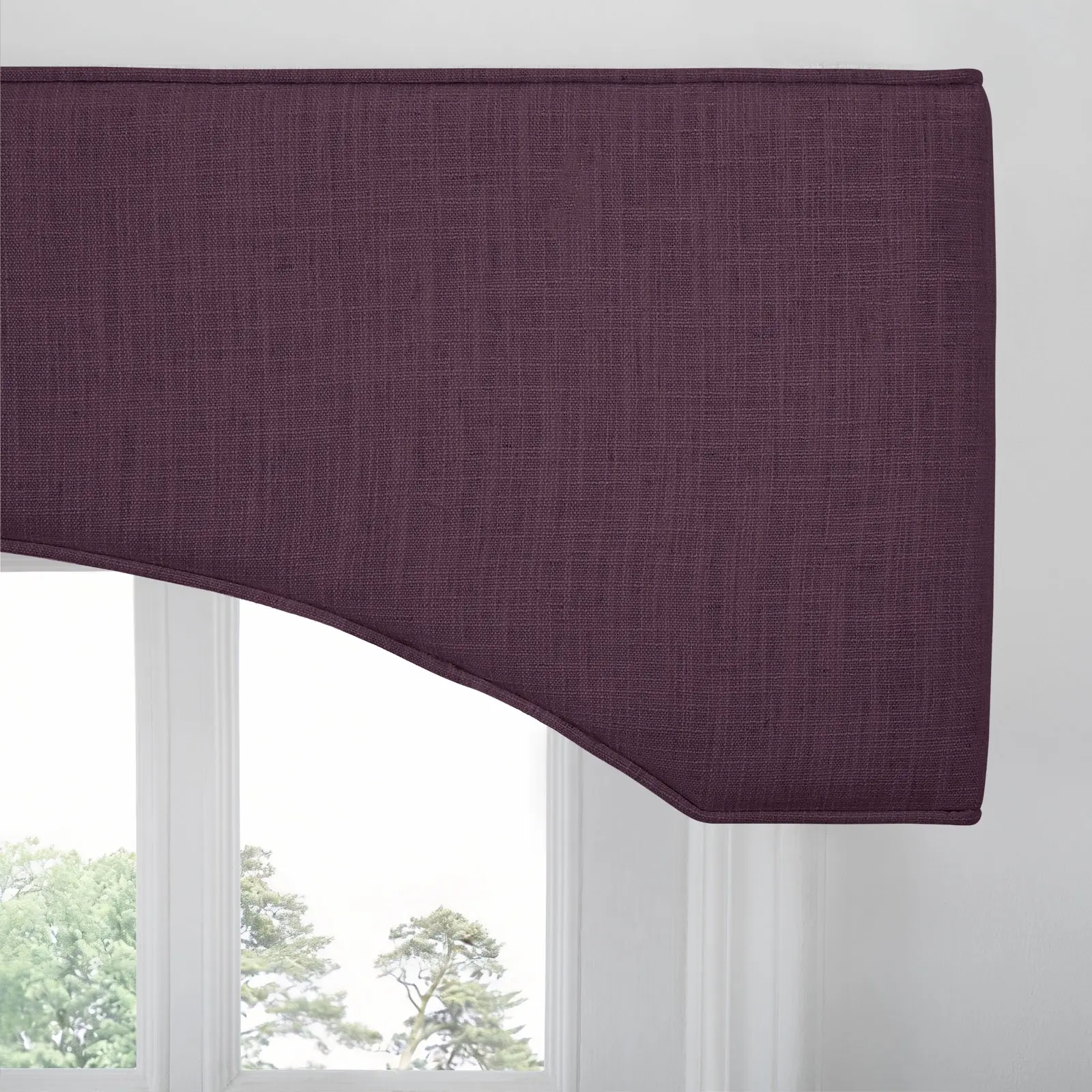 Liz Linen Arched Cornice Board - Image 118