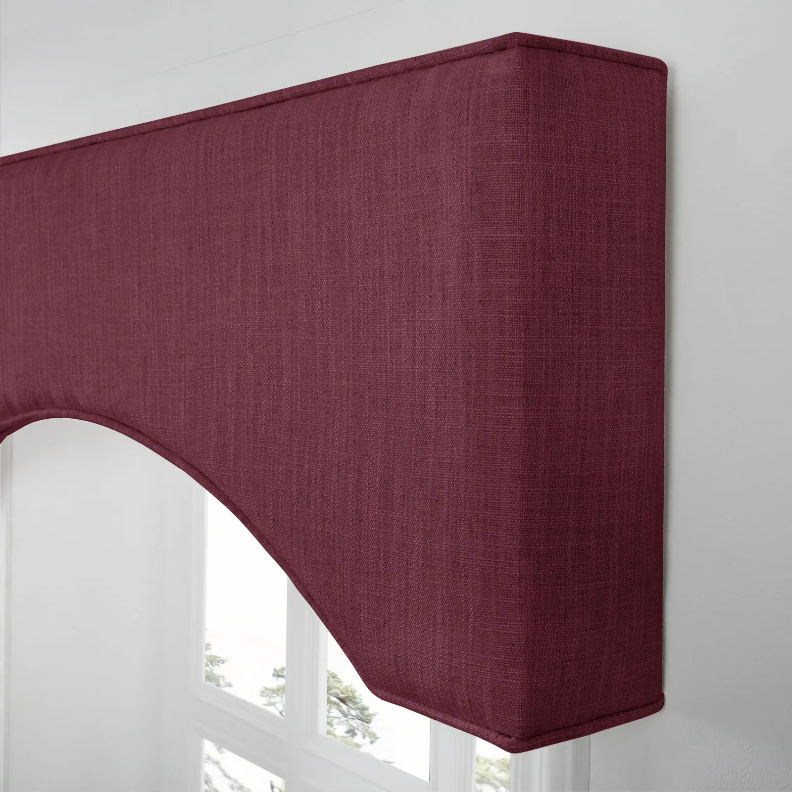 Liz Linen Arched Cornice Board - Image 125