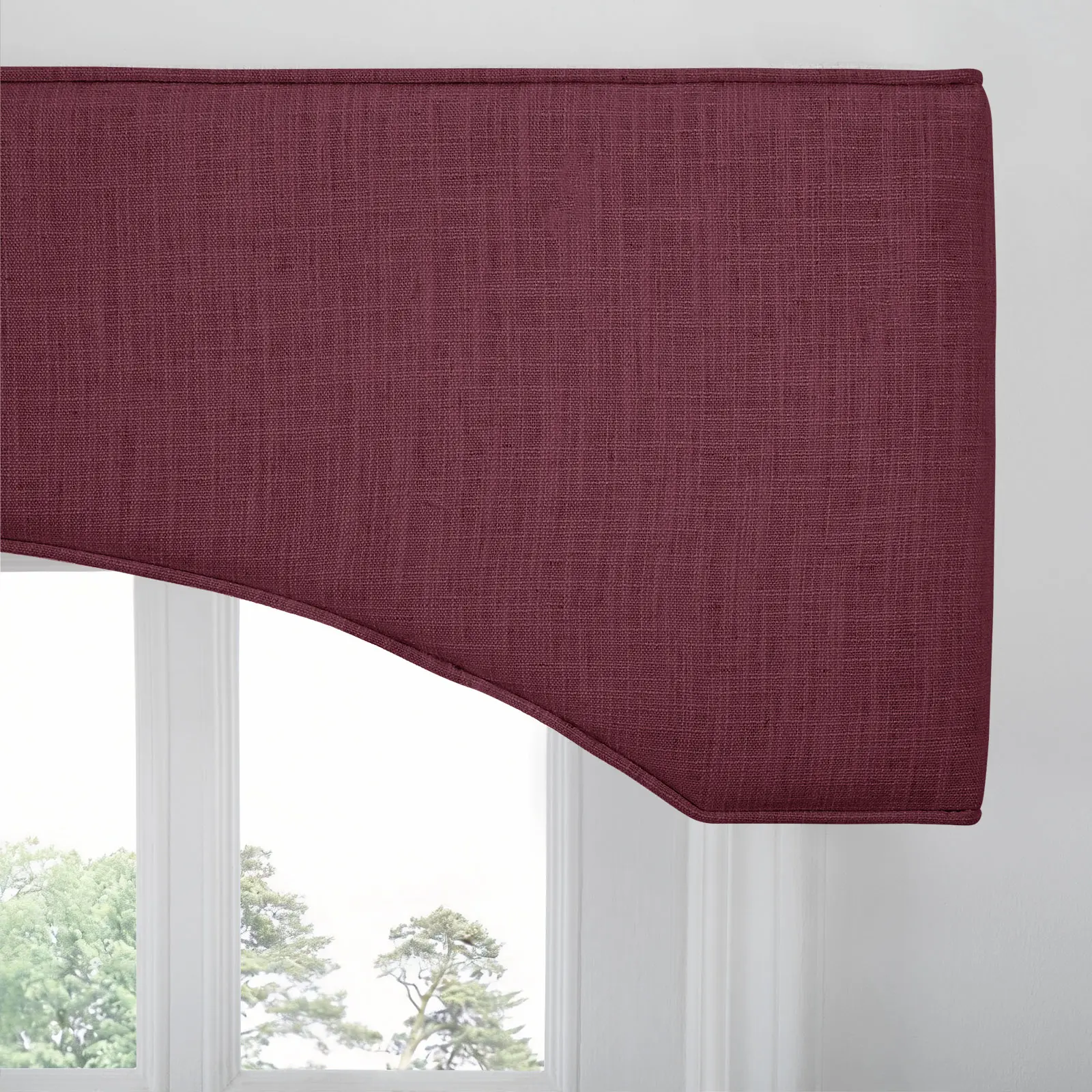 Liz Linen Arched Cornice Board - Image 126