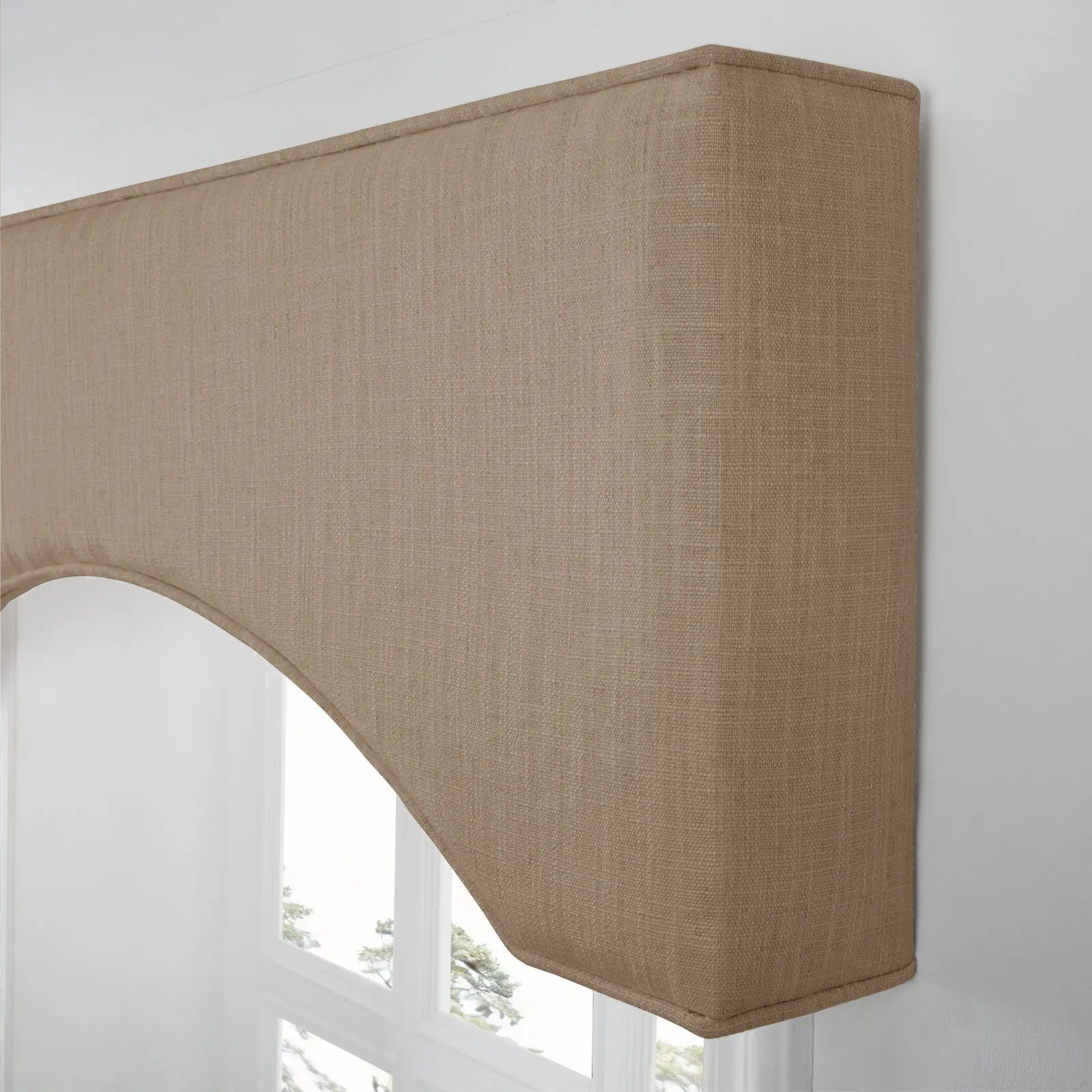 Liz Linen Arched Cornice Board - Image 133