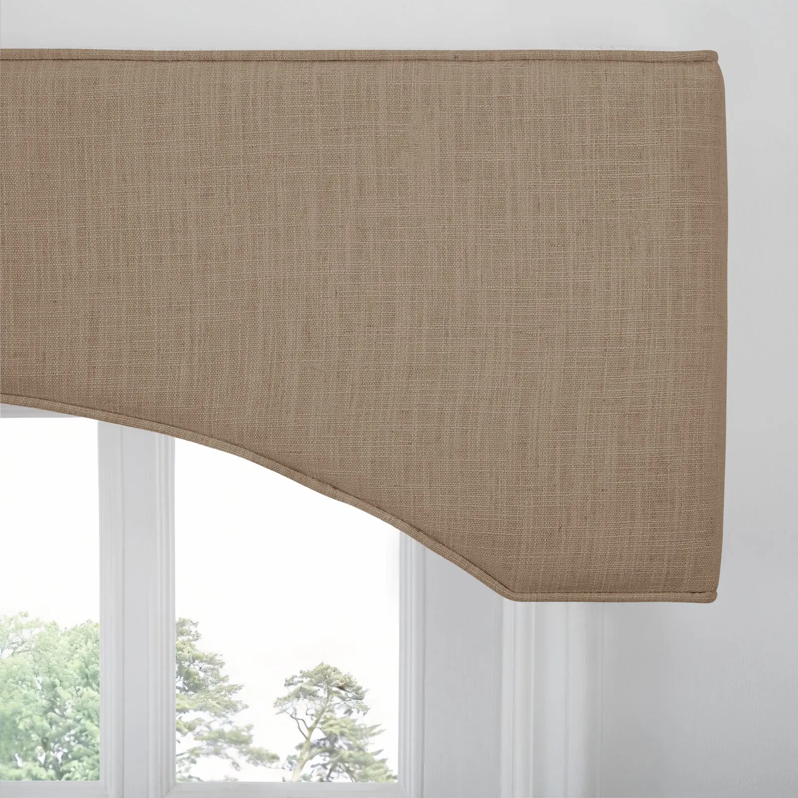Liz Linen Arched Cornice Board - Image 134