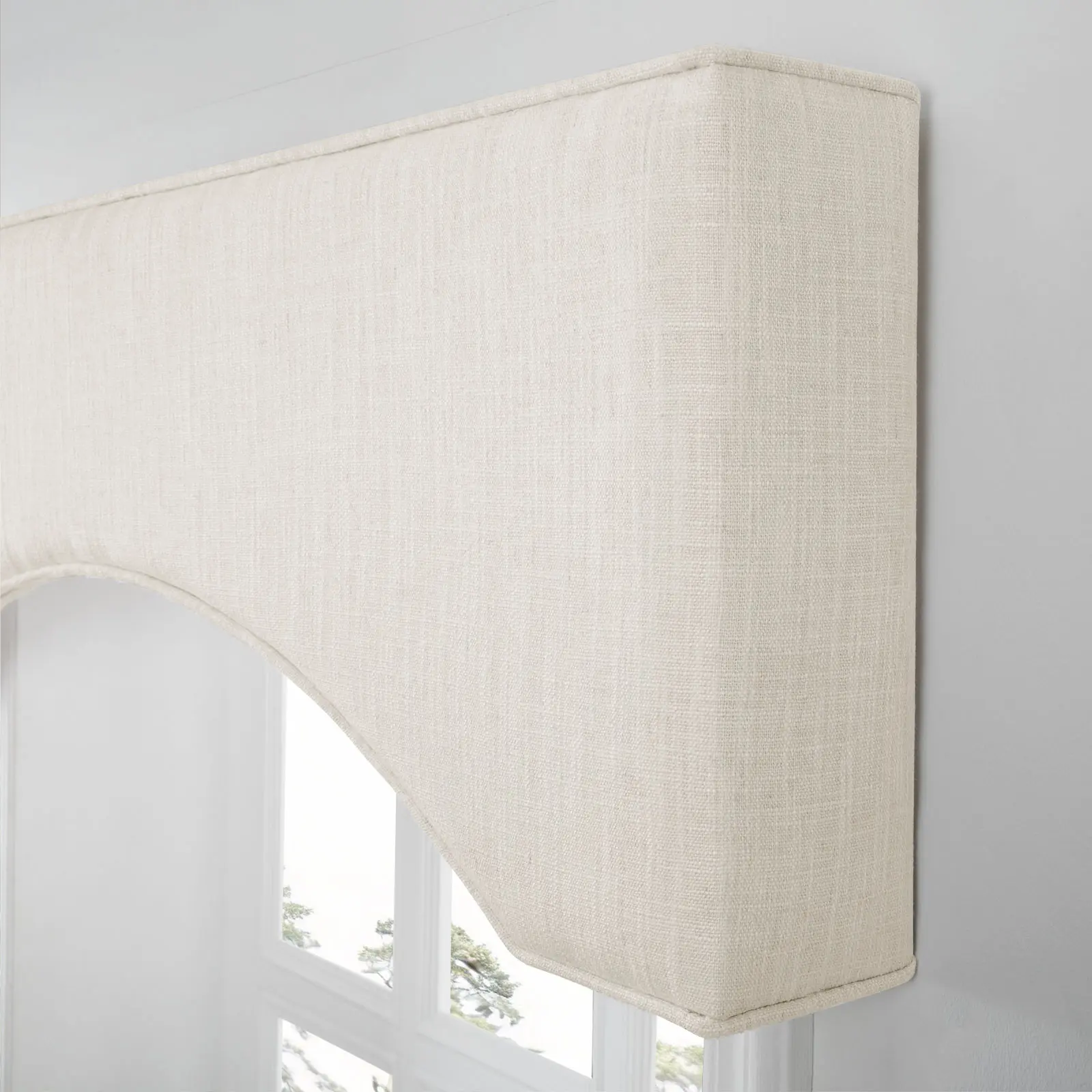 Liz Linen Arched Cornice Board - Image 137