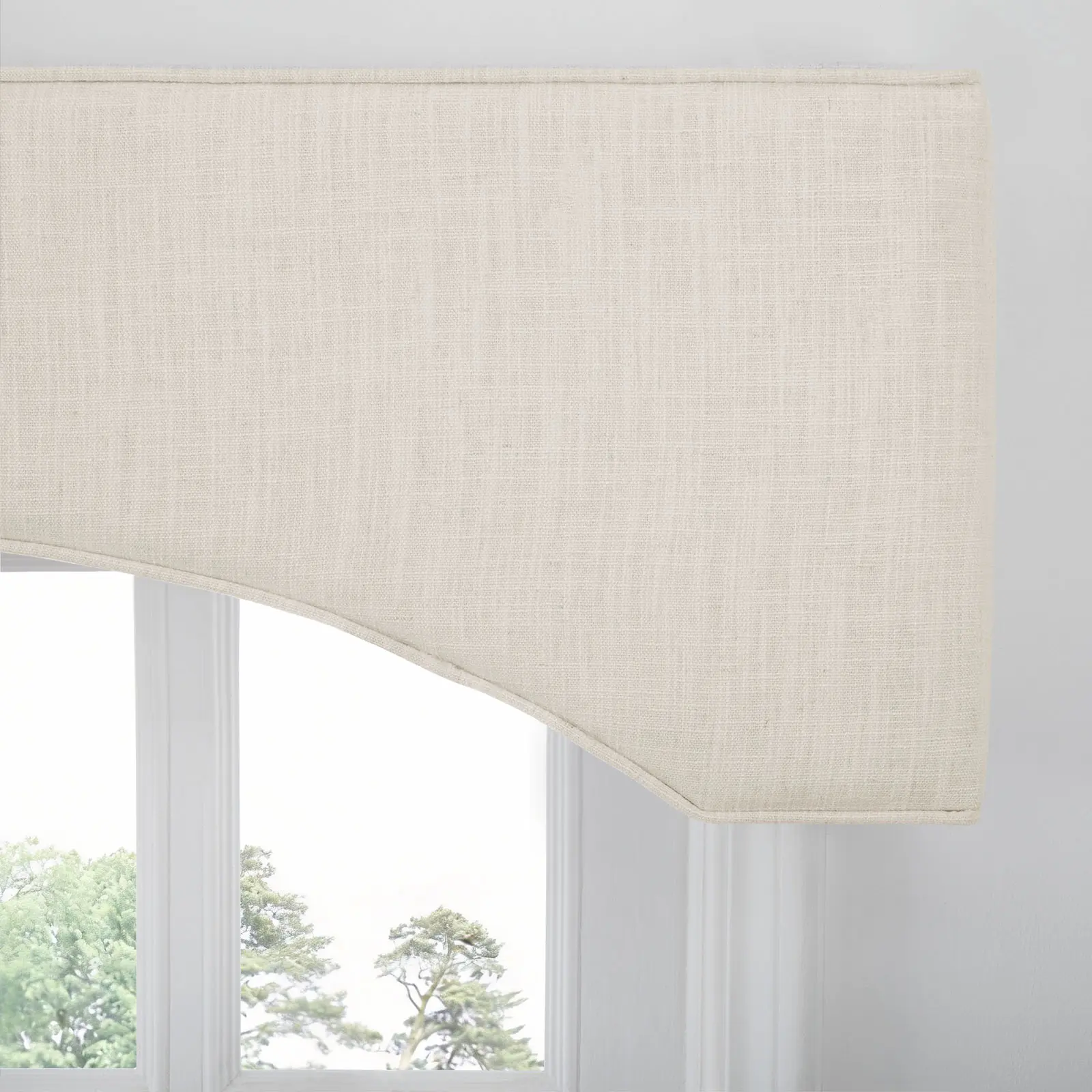 Liz Linen Arched Cornice Board - Image 138
