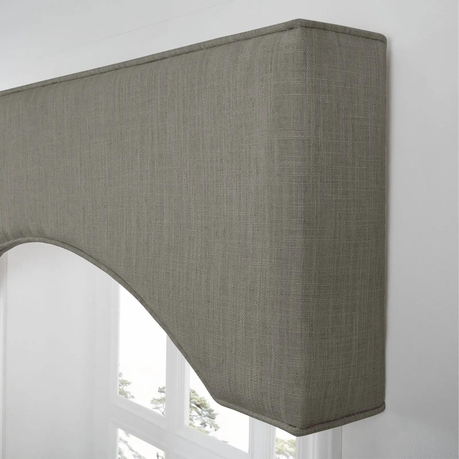 Liz Linen Arched Cornice Board - Image 141
