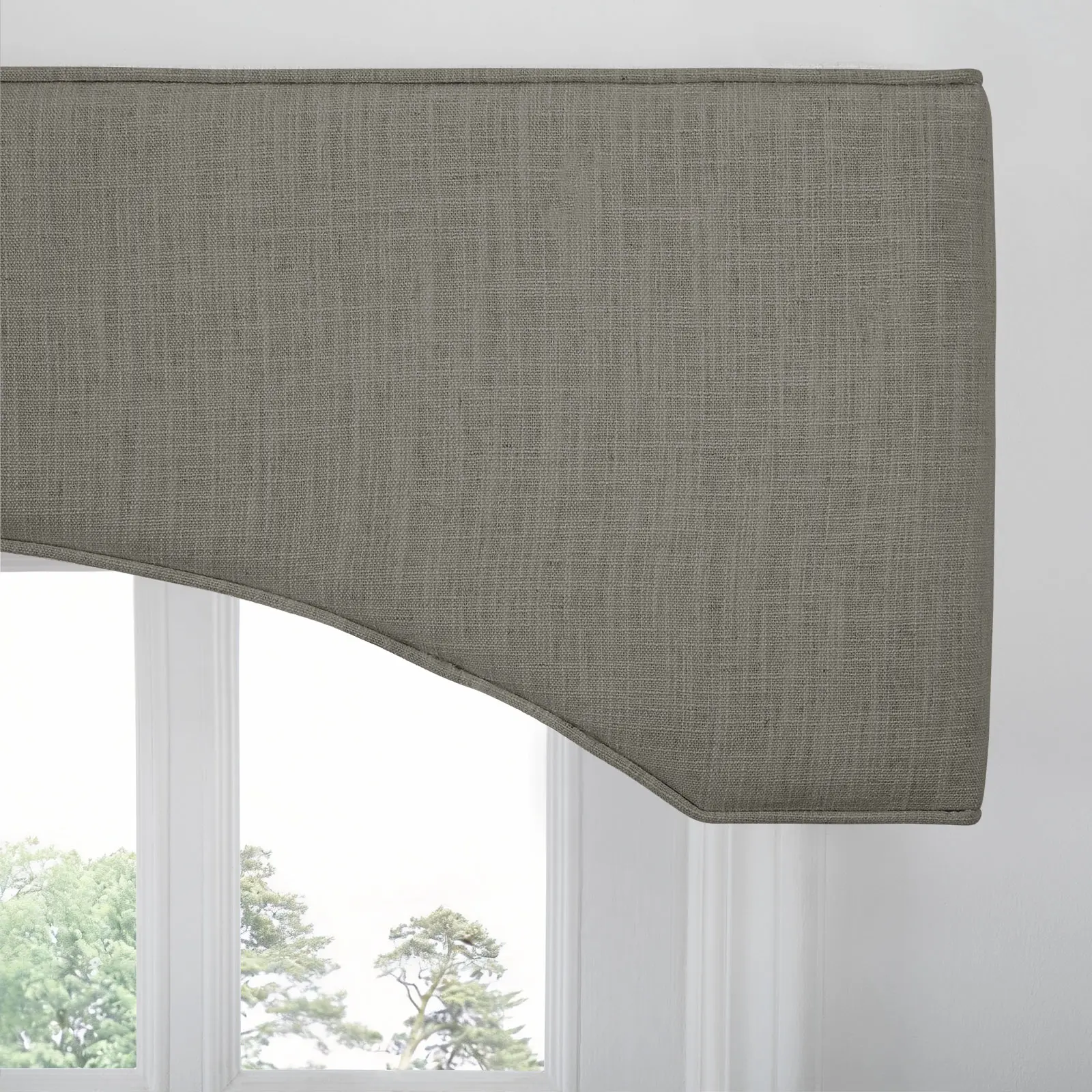 Liz Linen Arched Cornice Board - Image 142