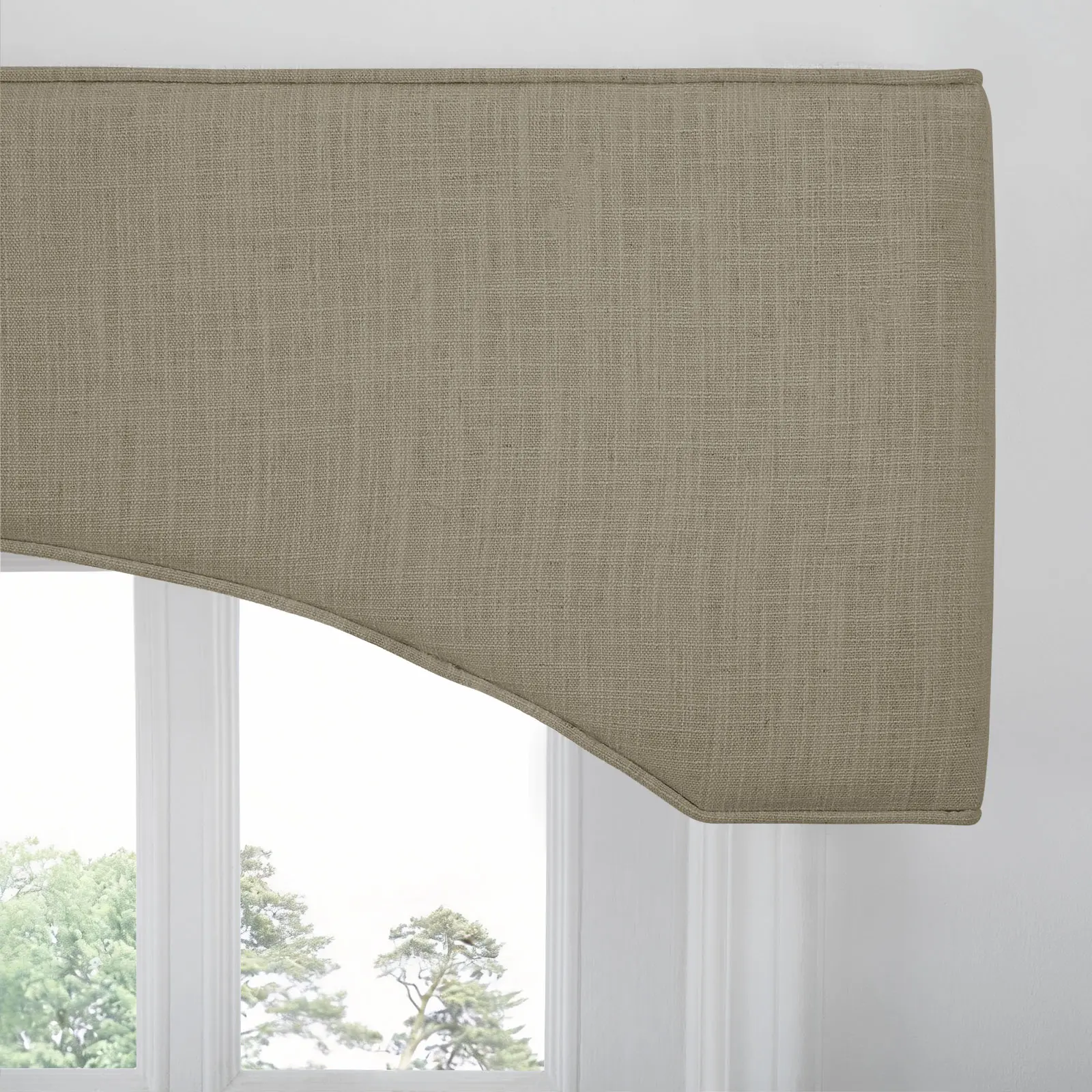 Liz Linen Arched Cornice Board - Image 153