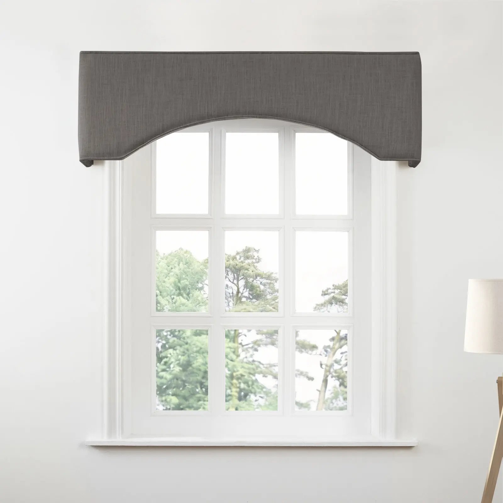 Liz Linen Arched Cornice Board - Image 28