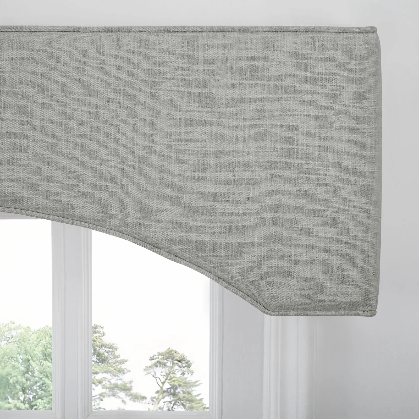 Liz Linen Arched Cornice Board - Image 50