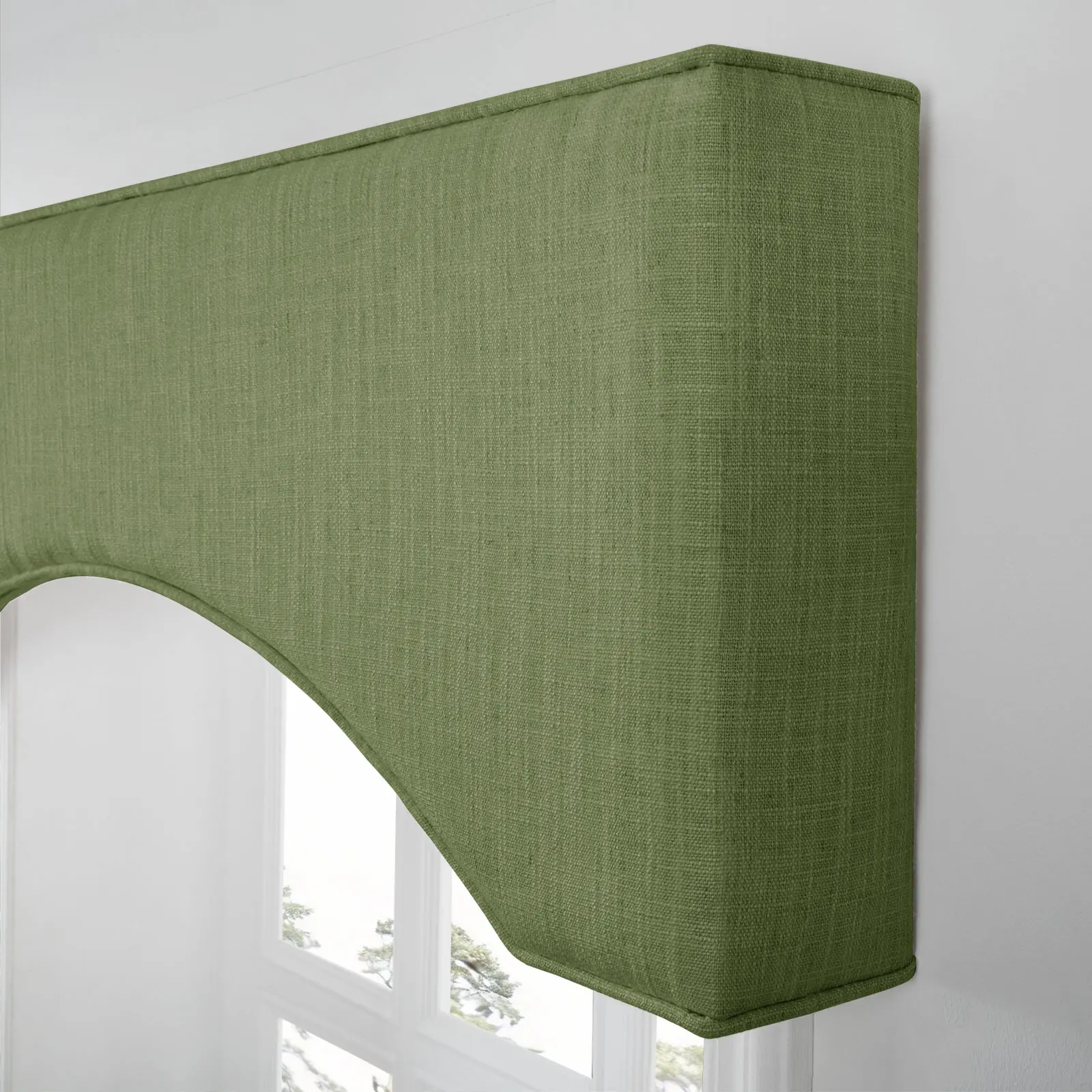 Liz Linen Arched Cornice Board - Image 53