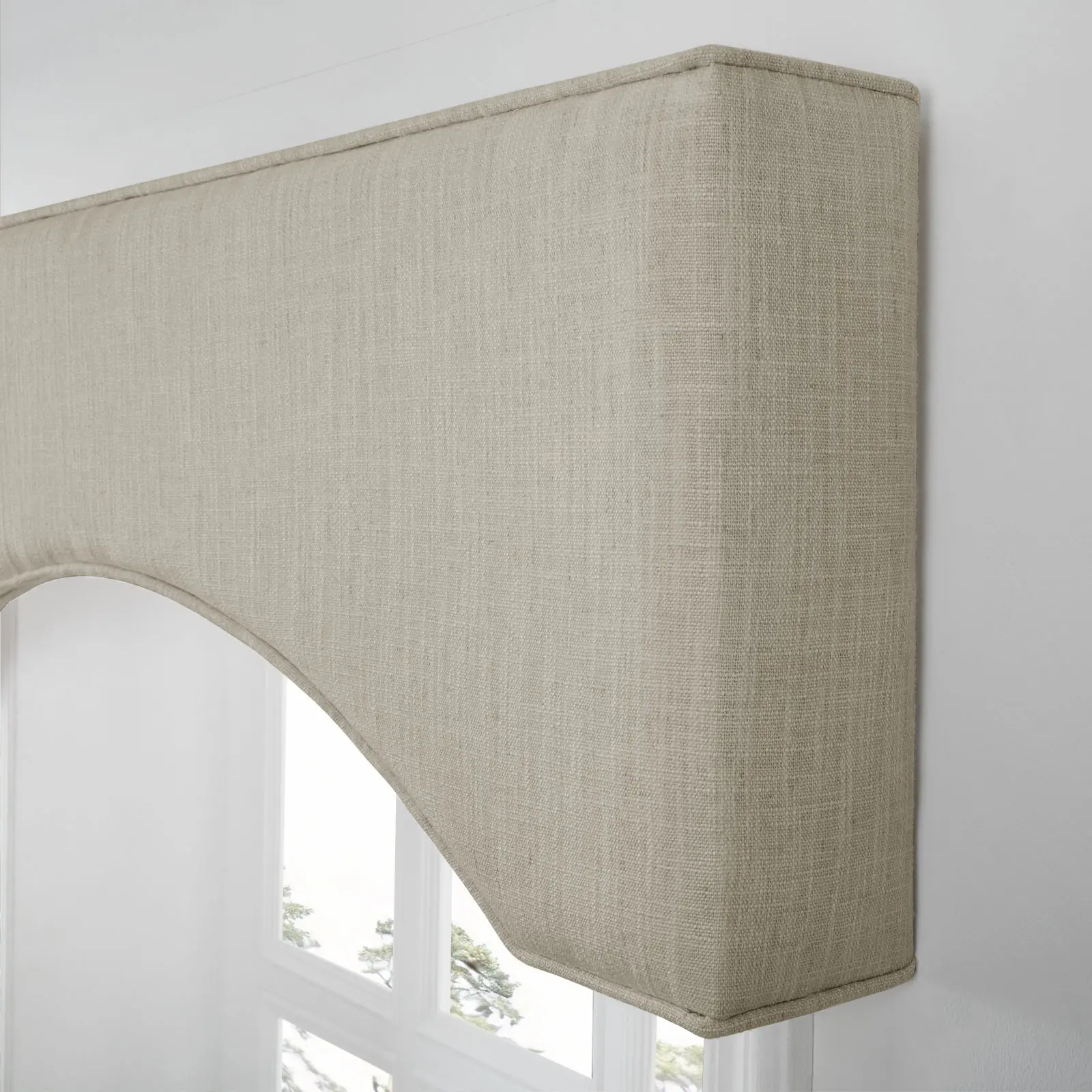Liz Linen Arched Cornice Board - Image 61