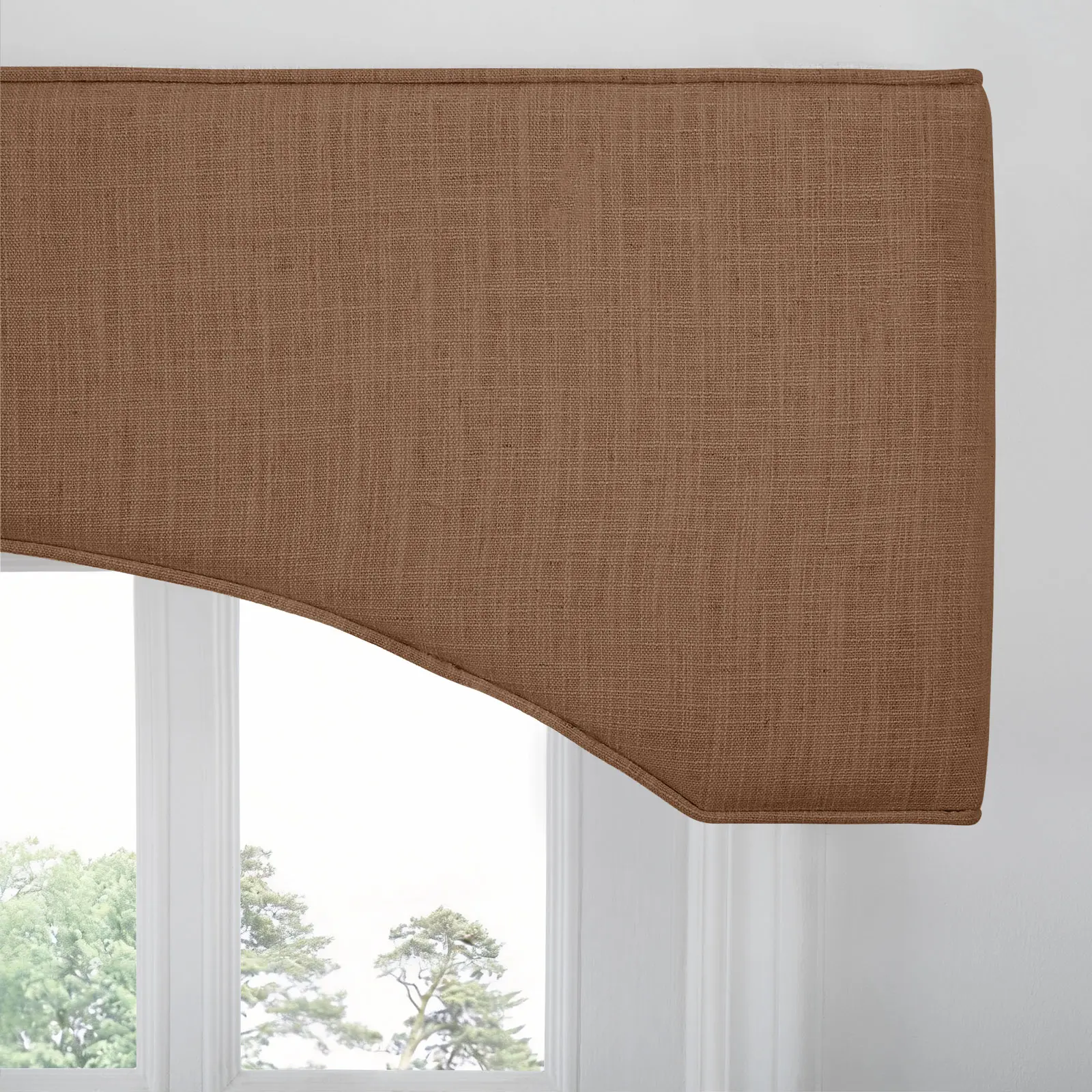 Liz Linen Arched Cornice Board - Image 98