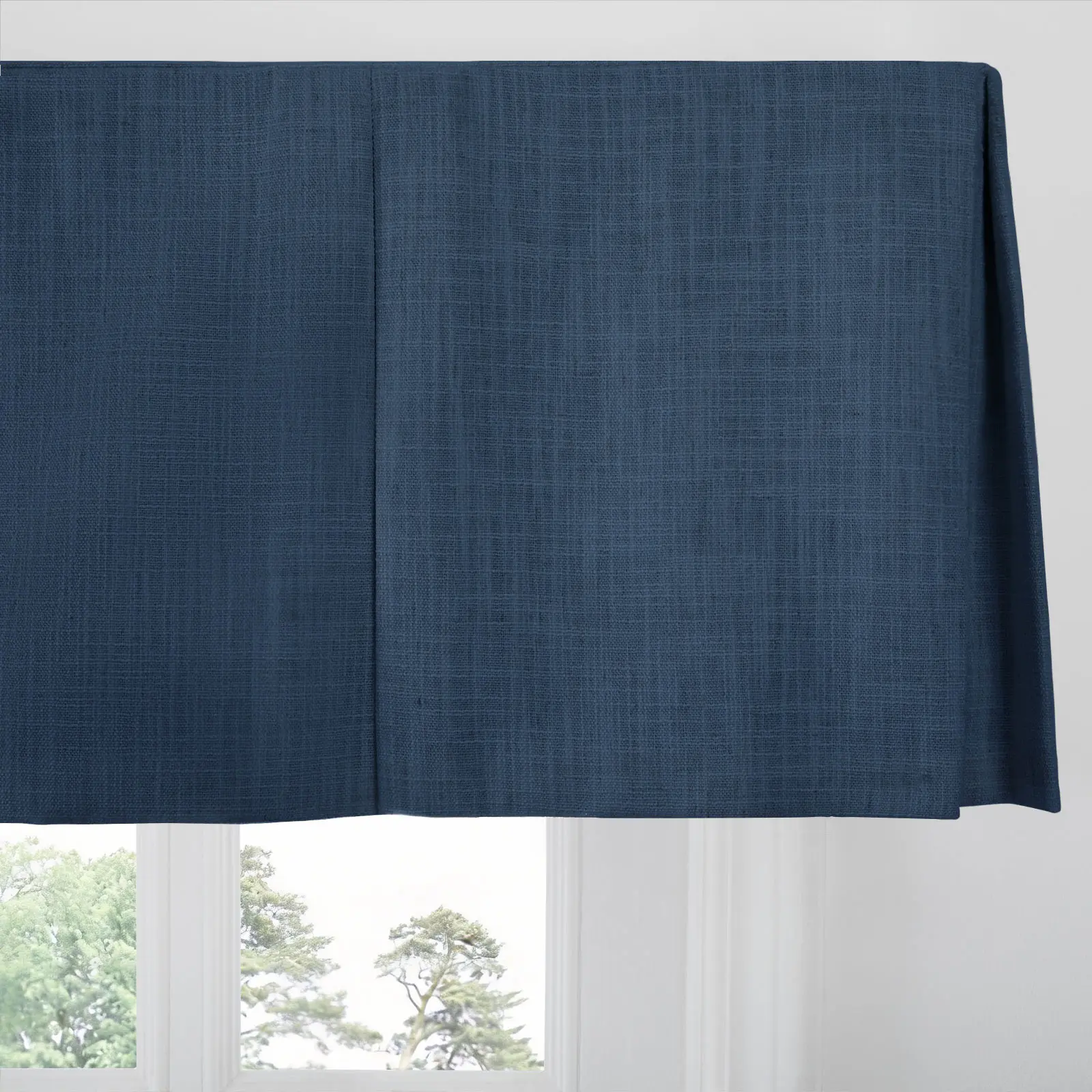 Liz Linen Board Mounted Box Pleat Valance - Image 108