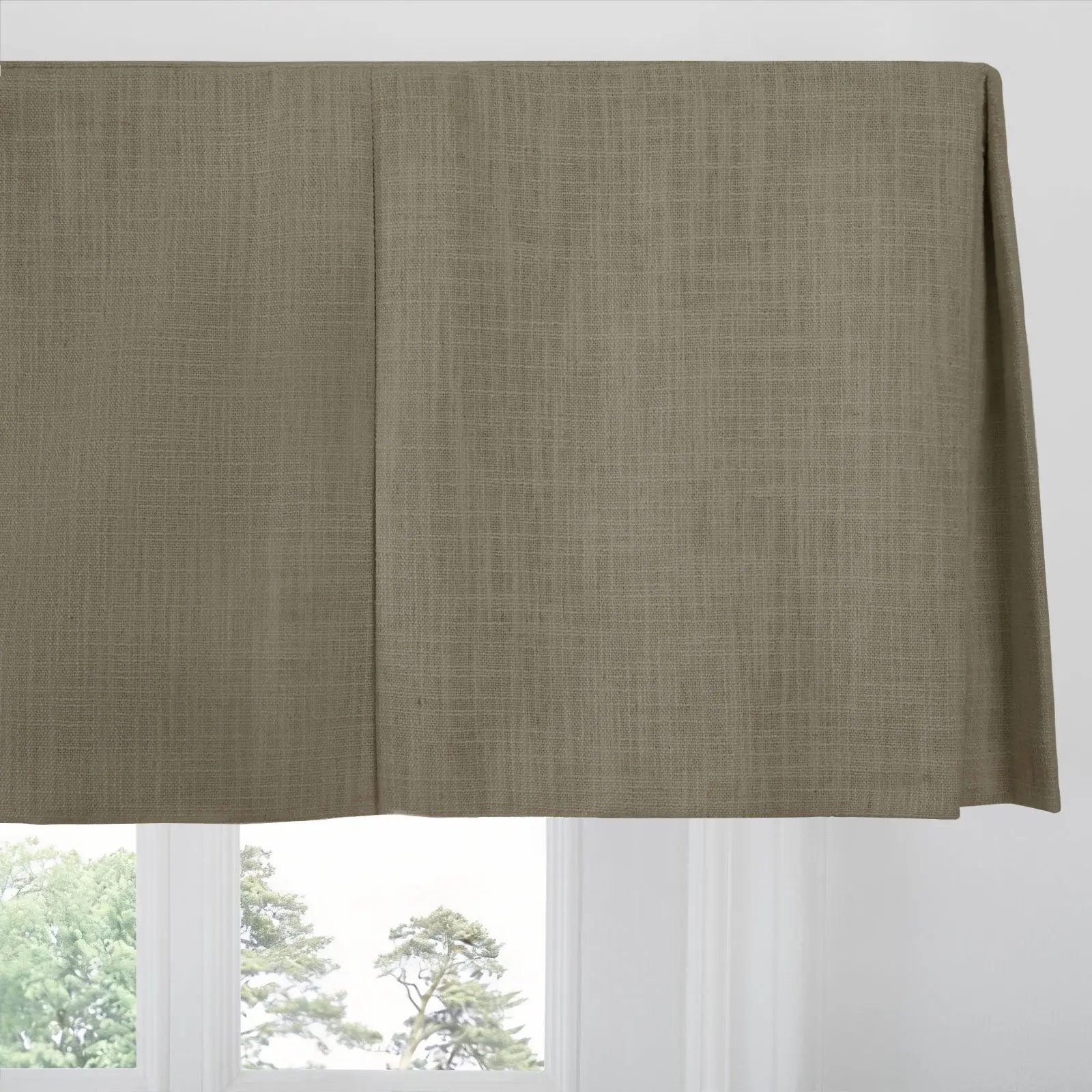 Liz Linen Board Mounted Box Pleat Valance - Image 113