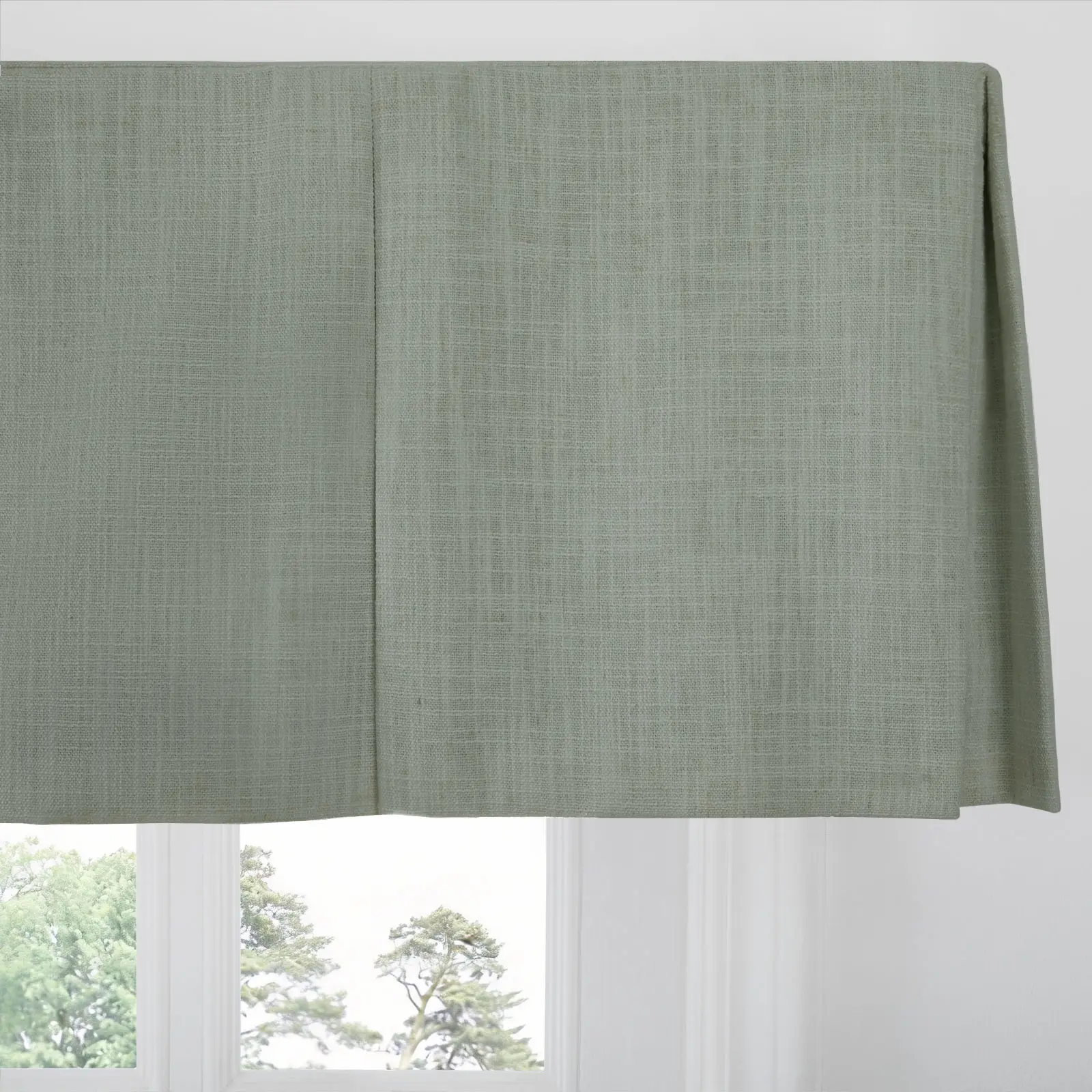 Liz Linen Board Mounted Box Pleat Valance - Image 123