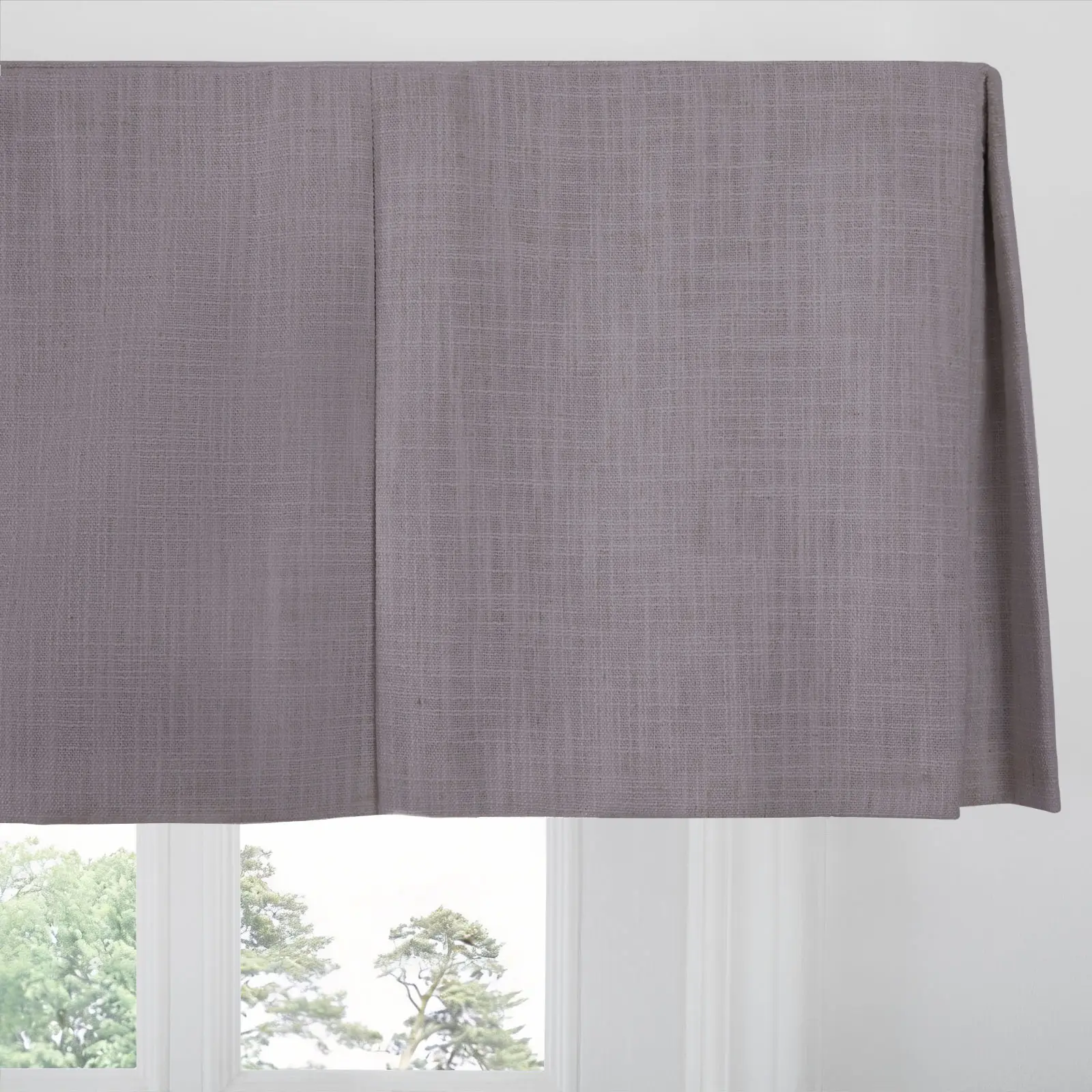 Liz Linen Board Mounted Box Pleat Valance - Image 128