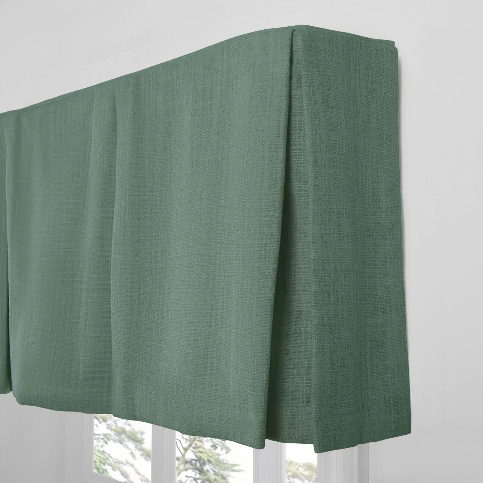 Liz Linen Board Mounted Box Pleat Valance - Image 135