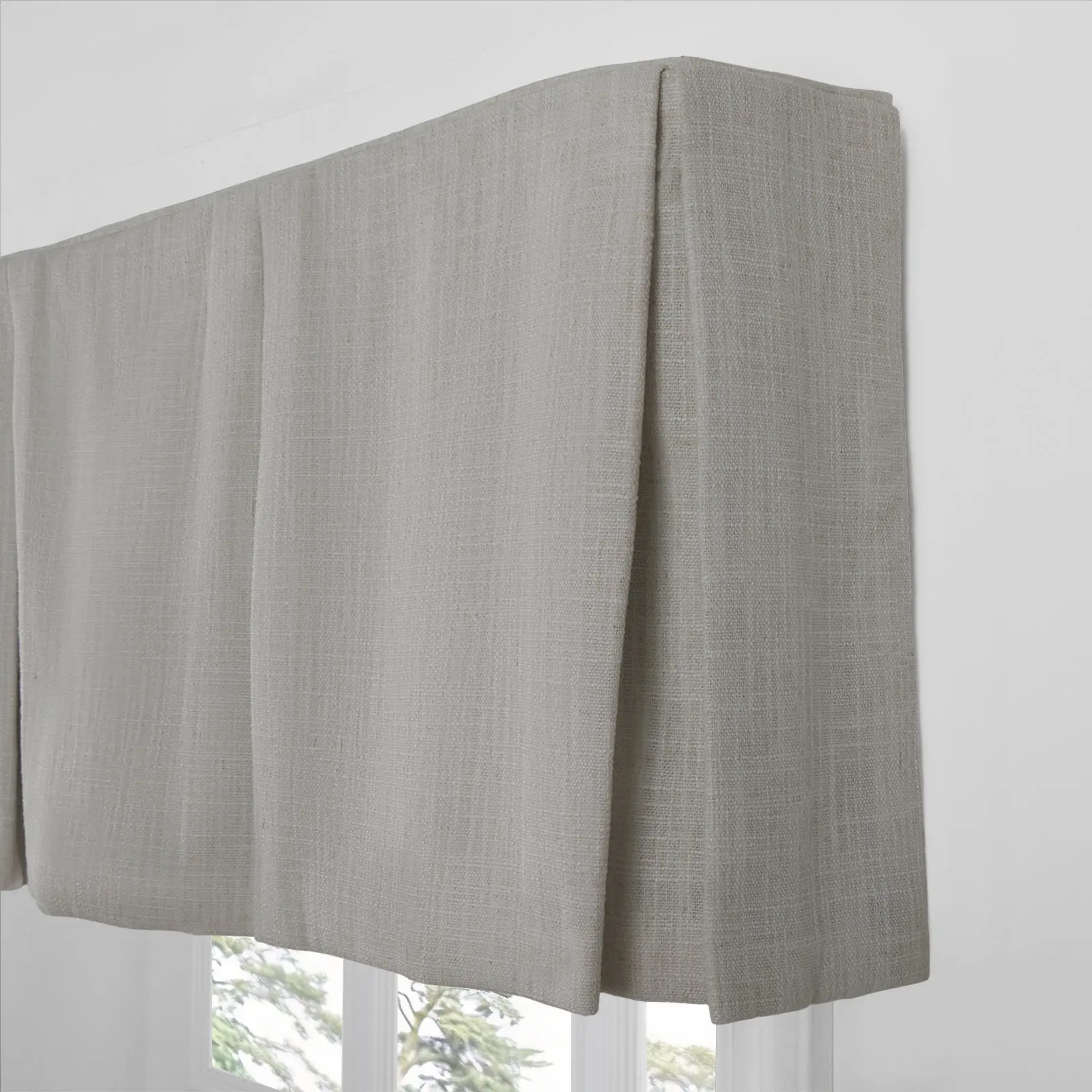 Liz Linen Board Mounted Box Pleat Valance - Image 150