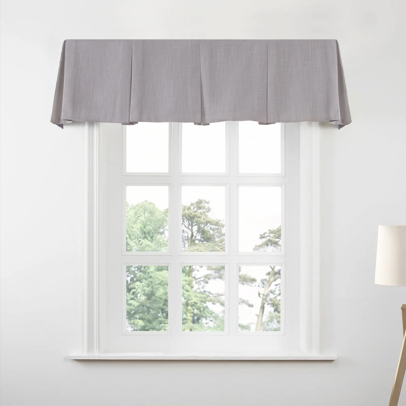 Liz Linen Board Mounted Box Pleat Valance - Image 157