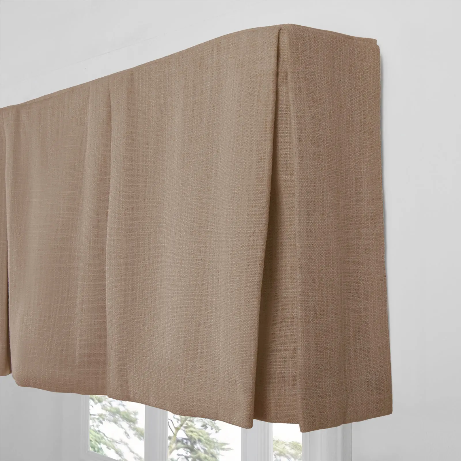 Liz Linen Board Mounted Box Pleat Valance - Image 165