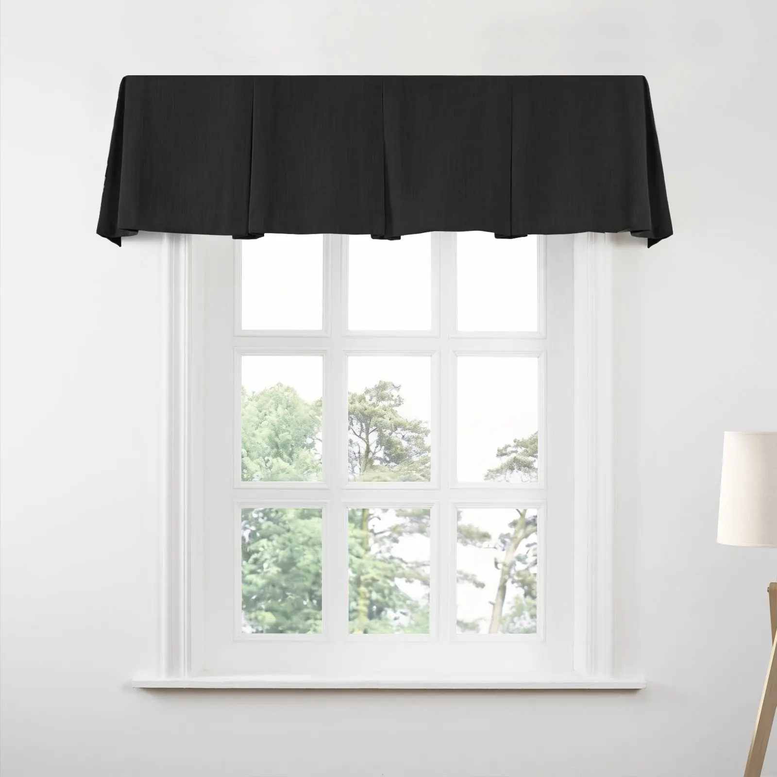 Liz Linen Board Mounted Box Pleat Valance - Image 17