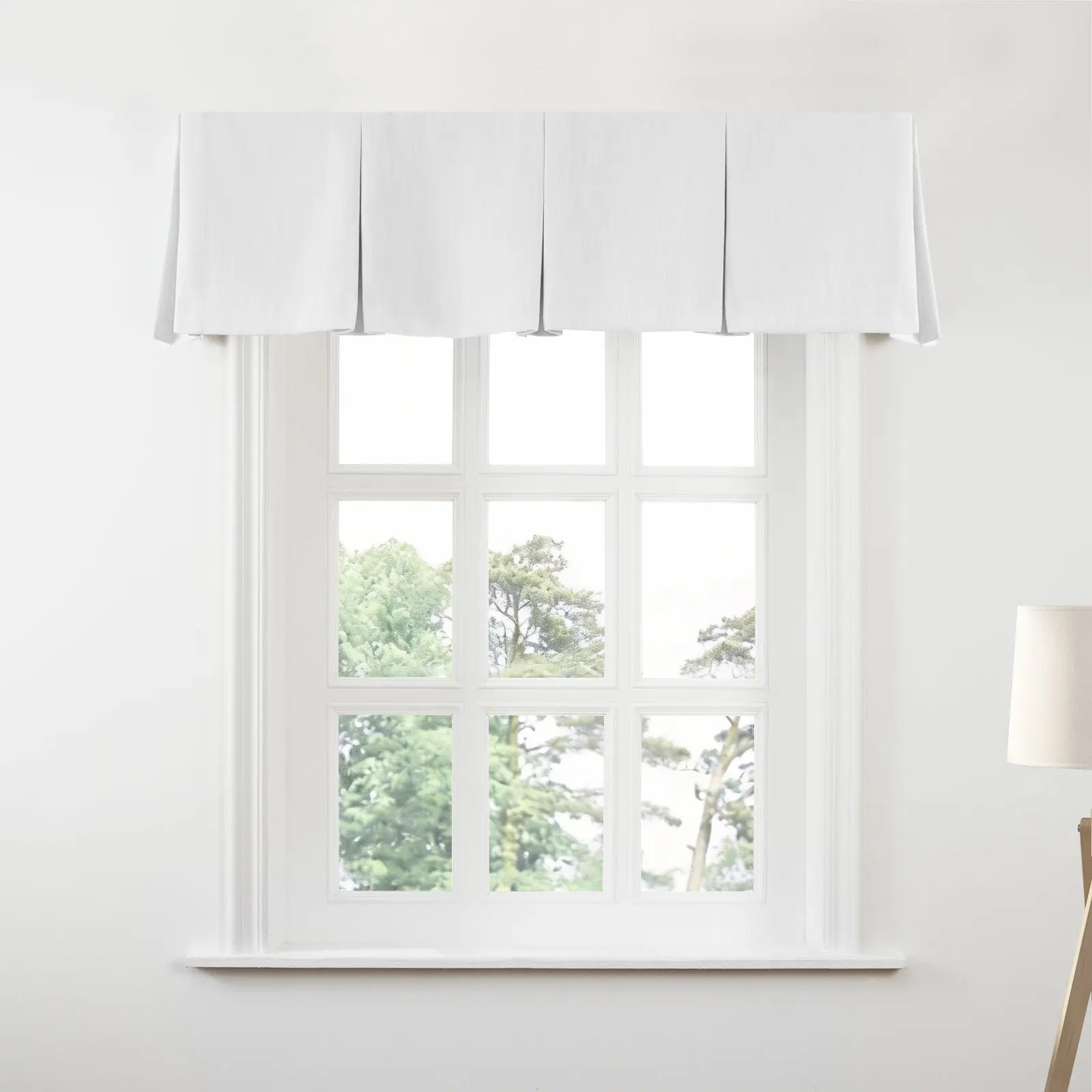 Liz Linen Board Mounted Box Pleat Valance - Image 177