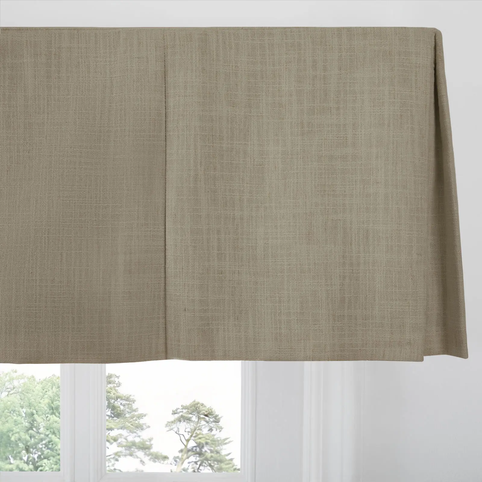 Liz Linen Board Mounted Box Pleat Valance - Image 189