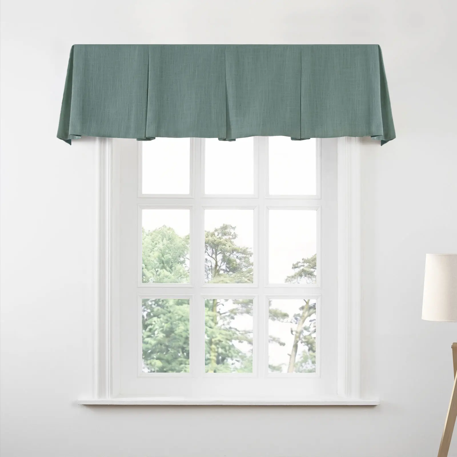 Liz Linen Board Mounted Box Pleat Valance - Image 52
