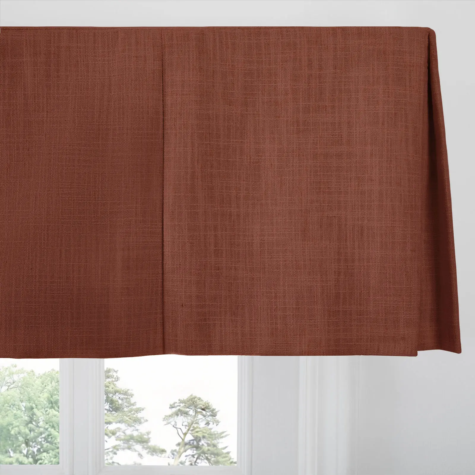 Liz Linen Board Mounted Box Pleat Valance - Image 58