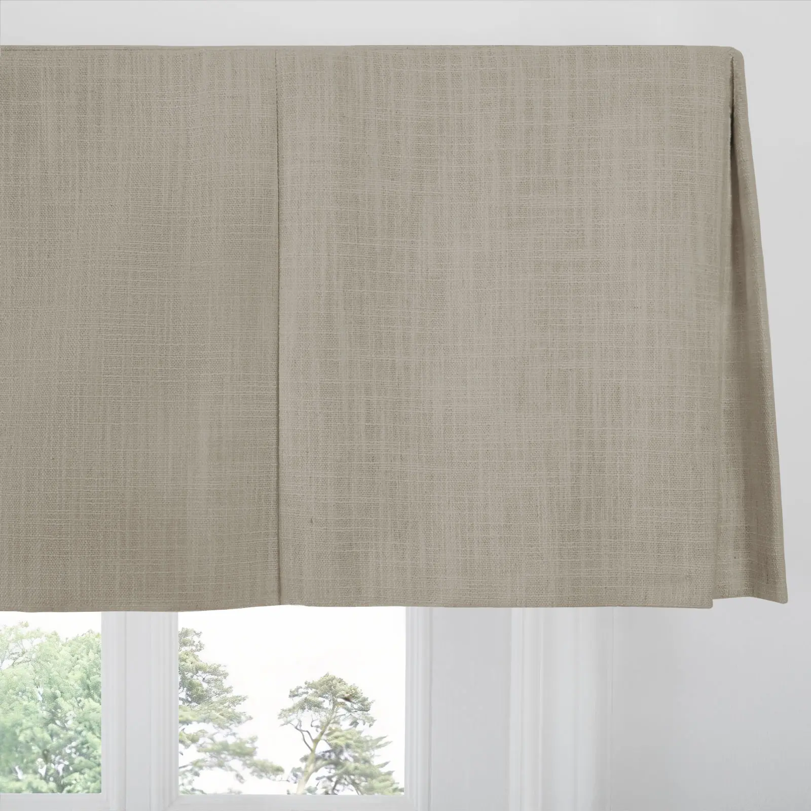 Liz Linen Board Mounted Box Pleat Valance - Image 78
