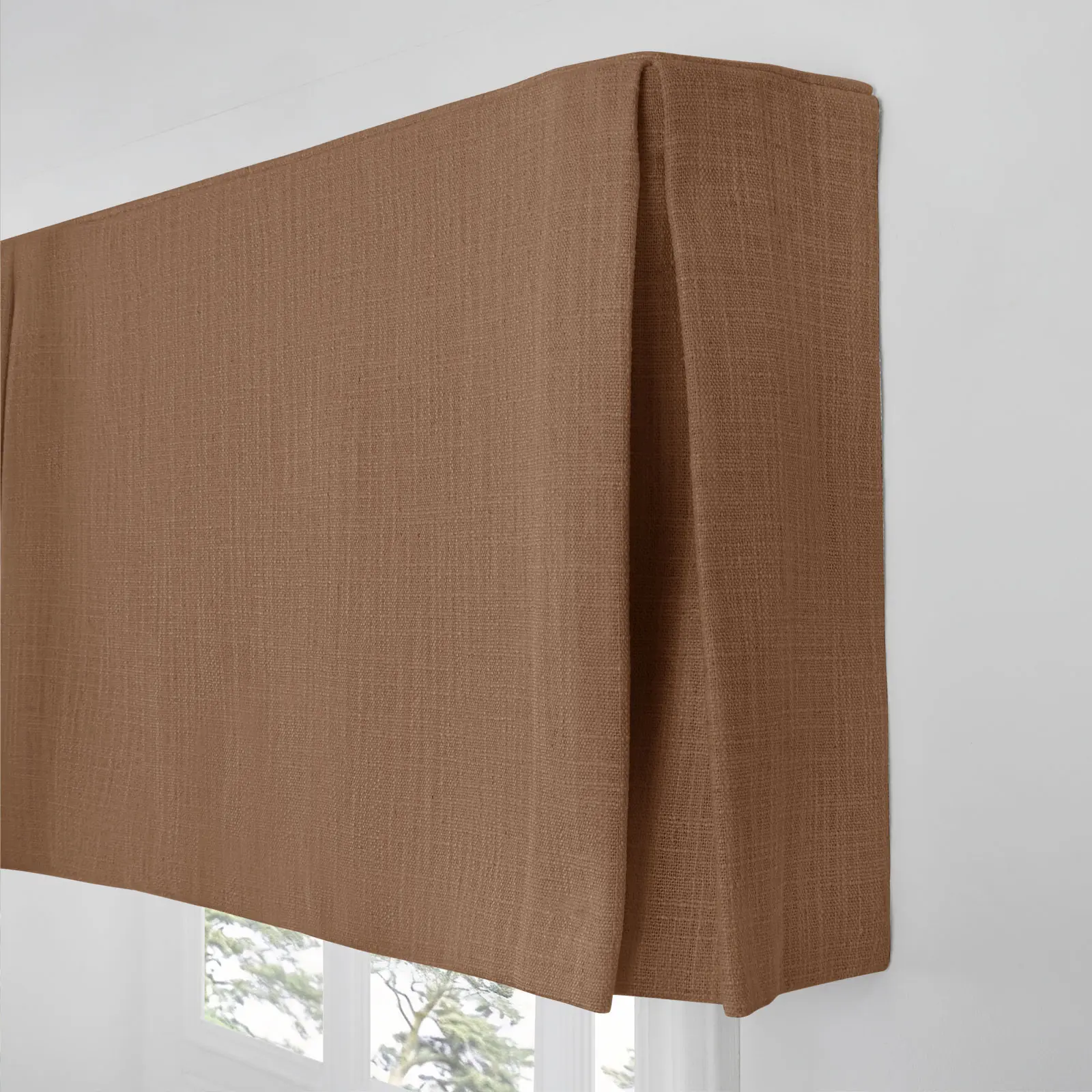 Liz Linen Board Mounted Center Pleated Valance - Image 123