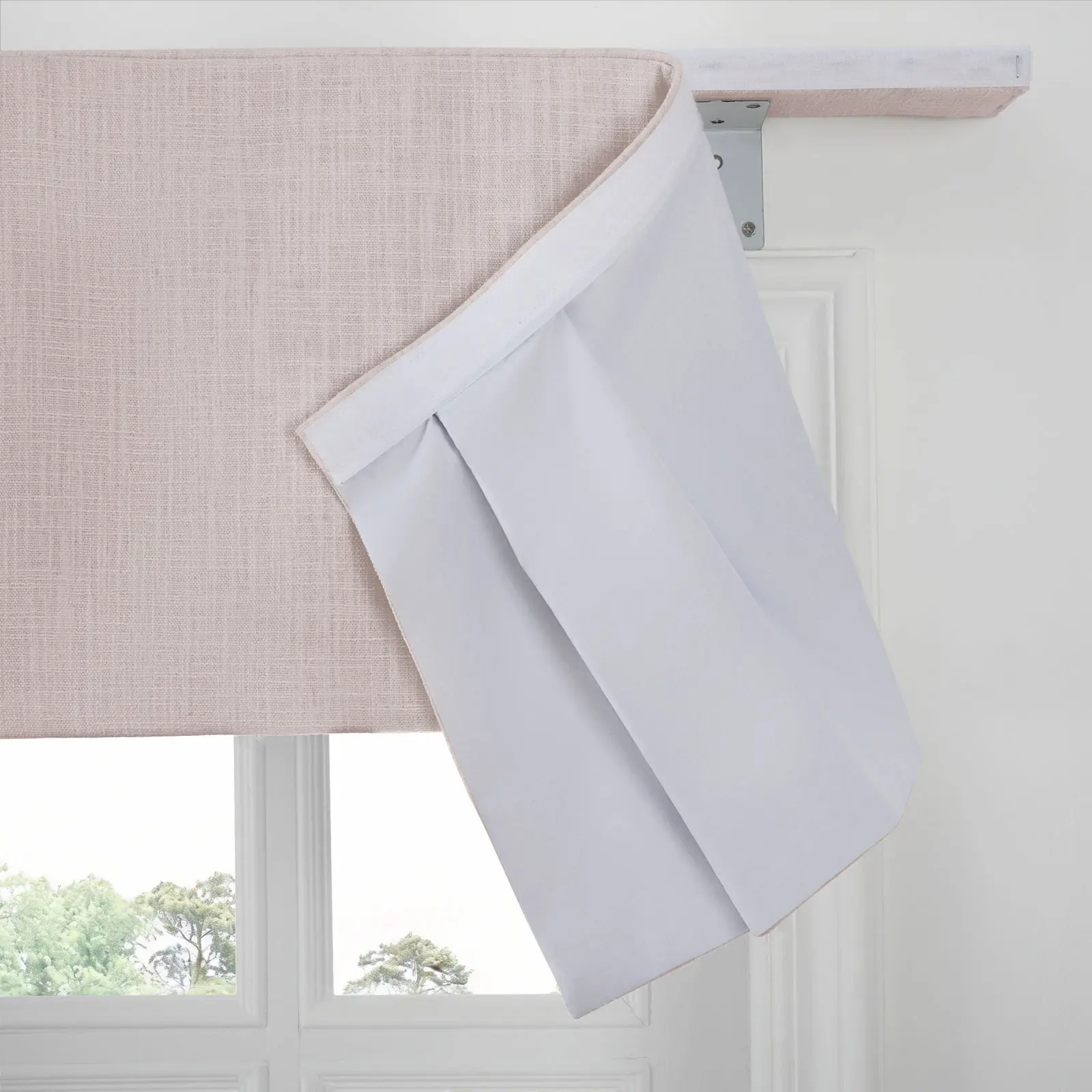Liz Linen Board Mounted Center Pleated Valance - Image 142