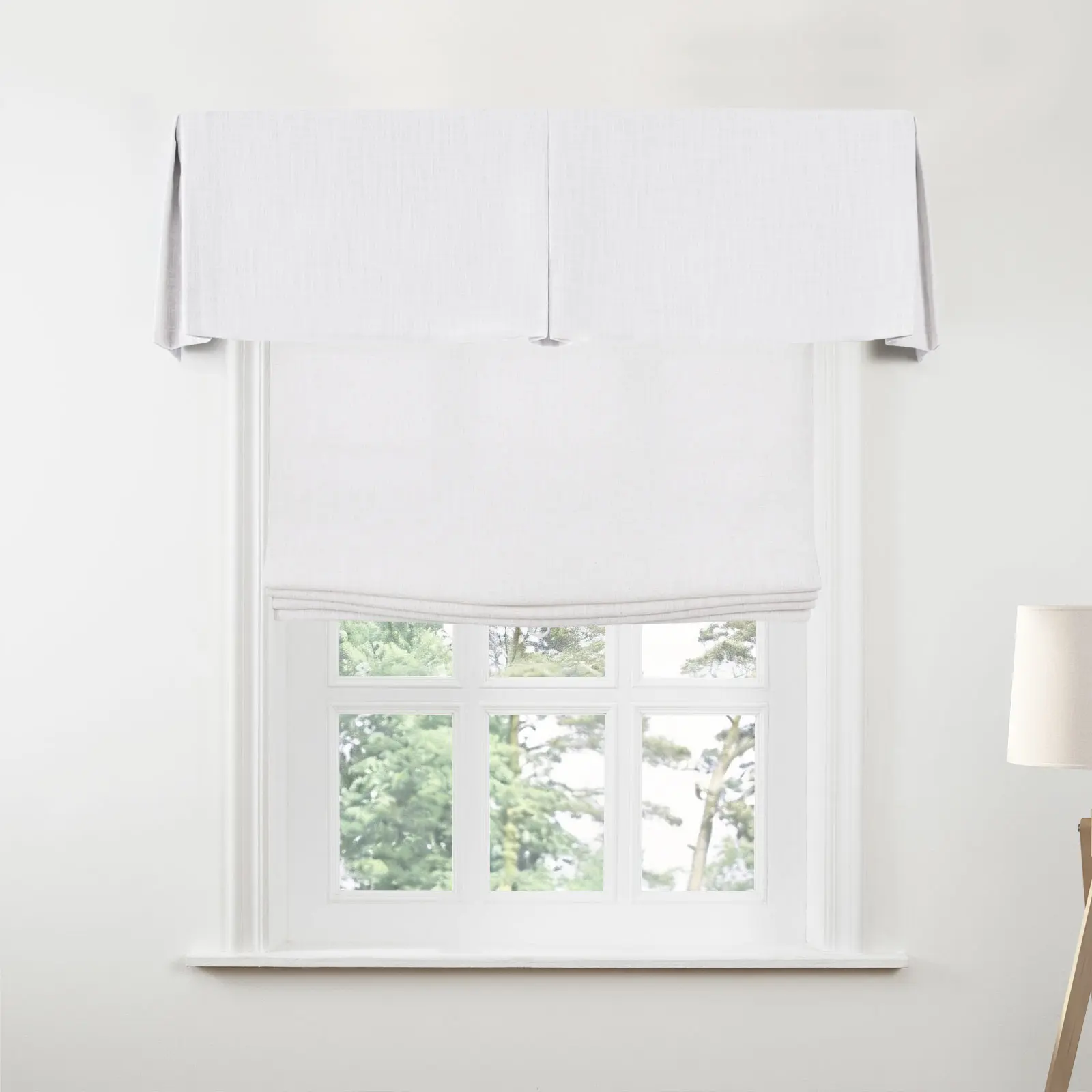 Liz Linen Board Mounted Center Pleated Valance - Image 16