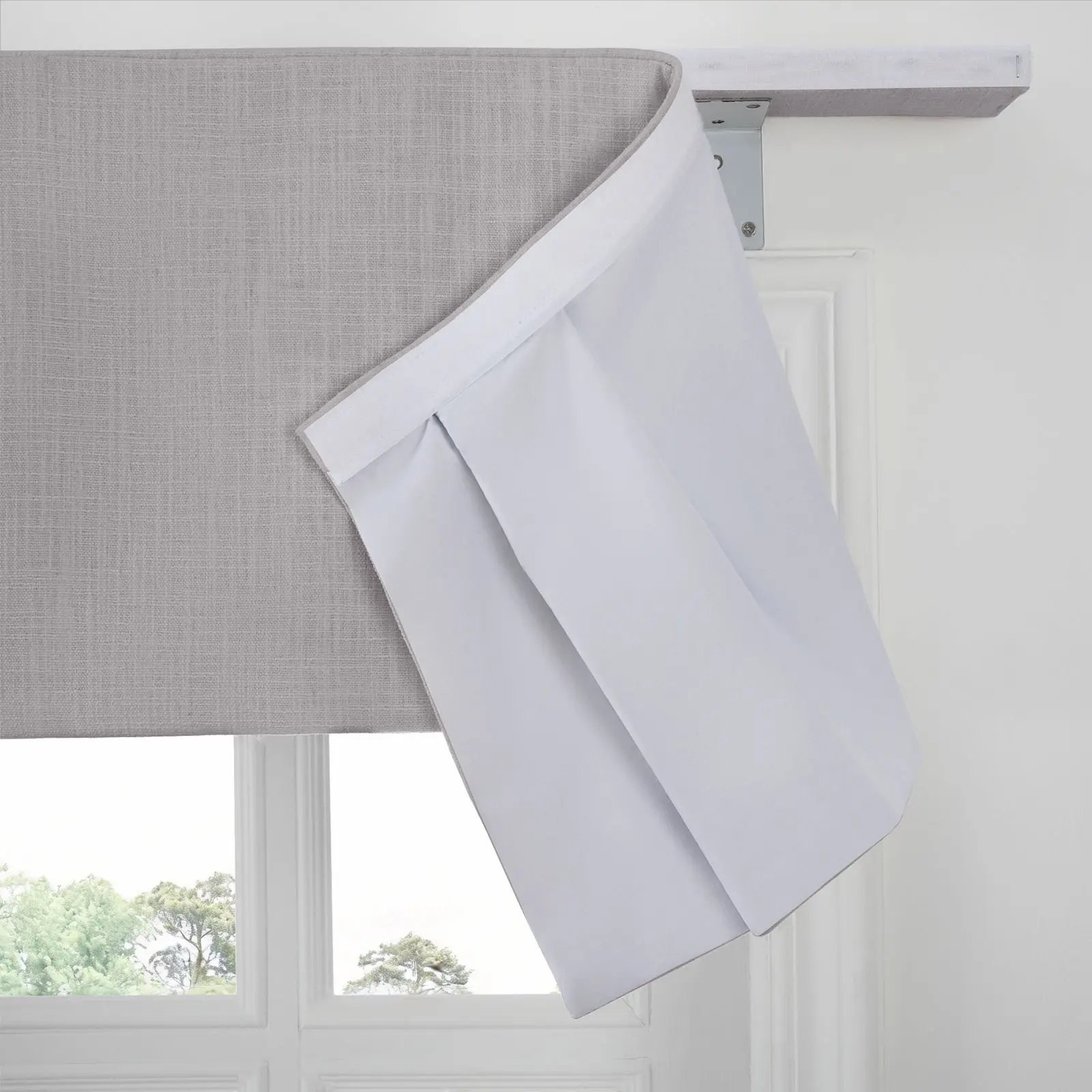 Liz Linen Board Mounted Center Pleated Valance - Image 162