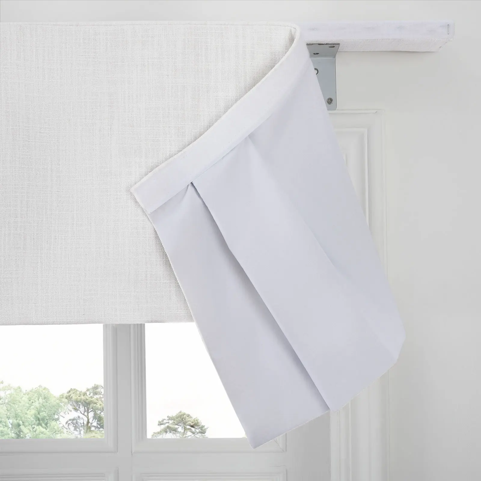 Liz Linen Board Mounted Center Pleated Valance - Image 17