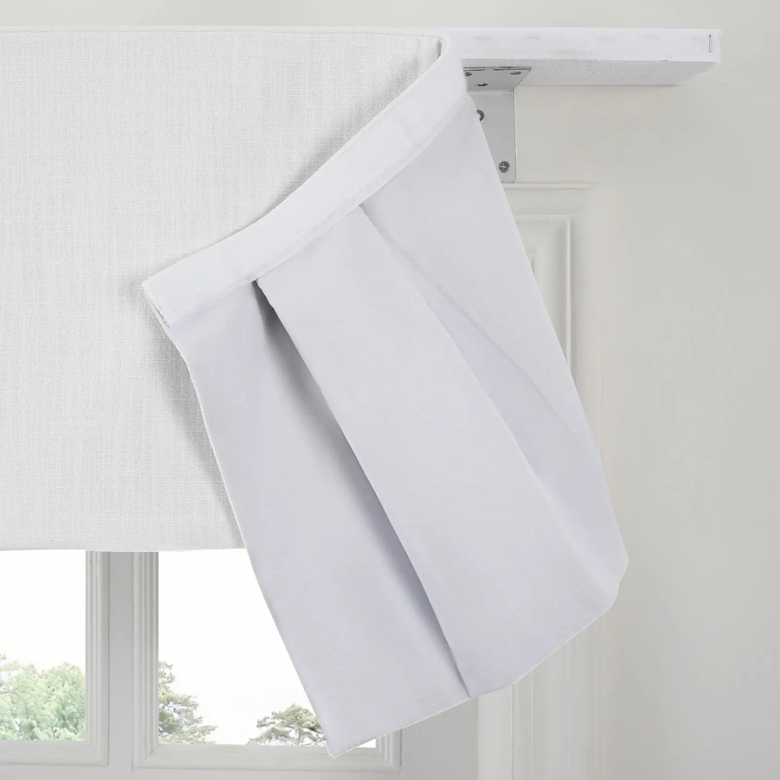 Liz Linen Board Mounted Center Pleated Valance - Image 181