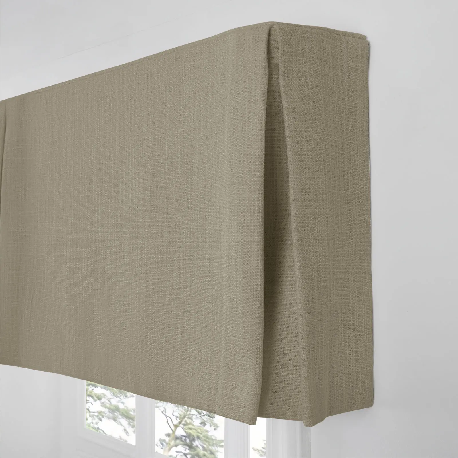 Liz Linen Board Mounted Center Pleated Valance - Image 192
