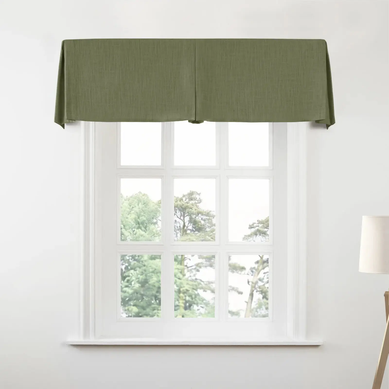 Liz Linen Board Mounted Center Pleated Valance - Image 199