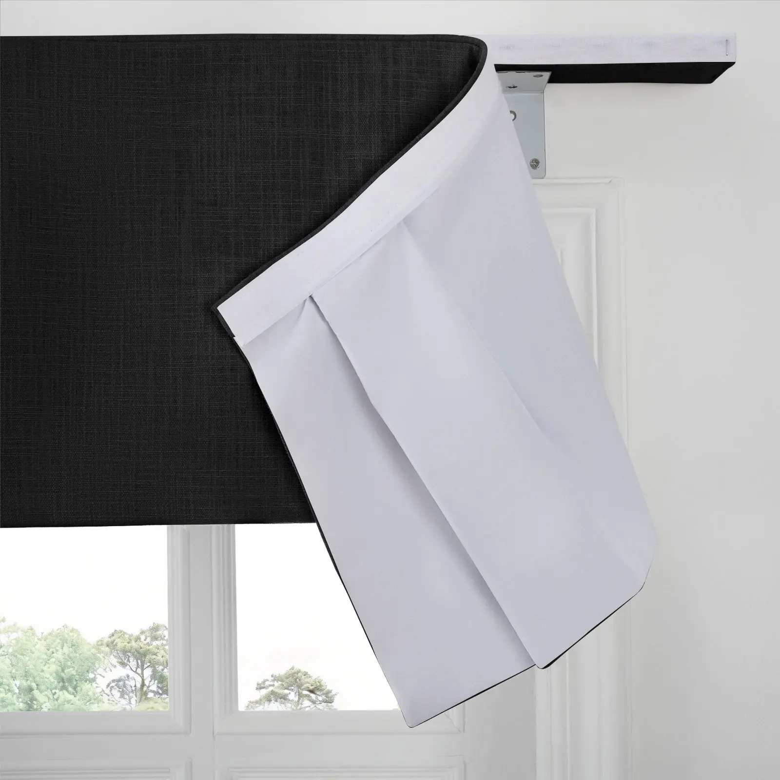 Liz Linen Board Mounted Center Pleated Valance - Image 22