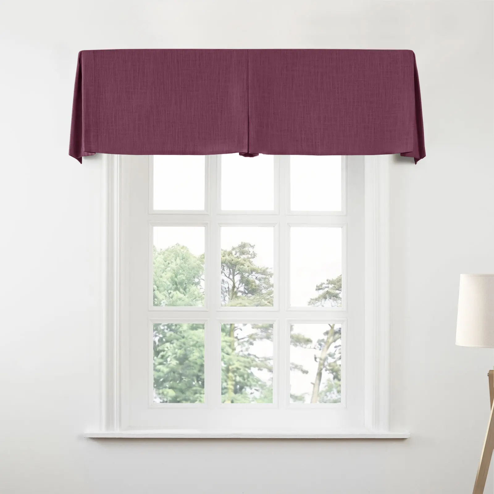Liz Linen Board Mounted Center Pleated Valance - Image 25
