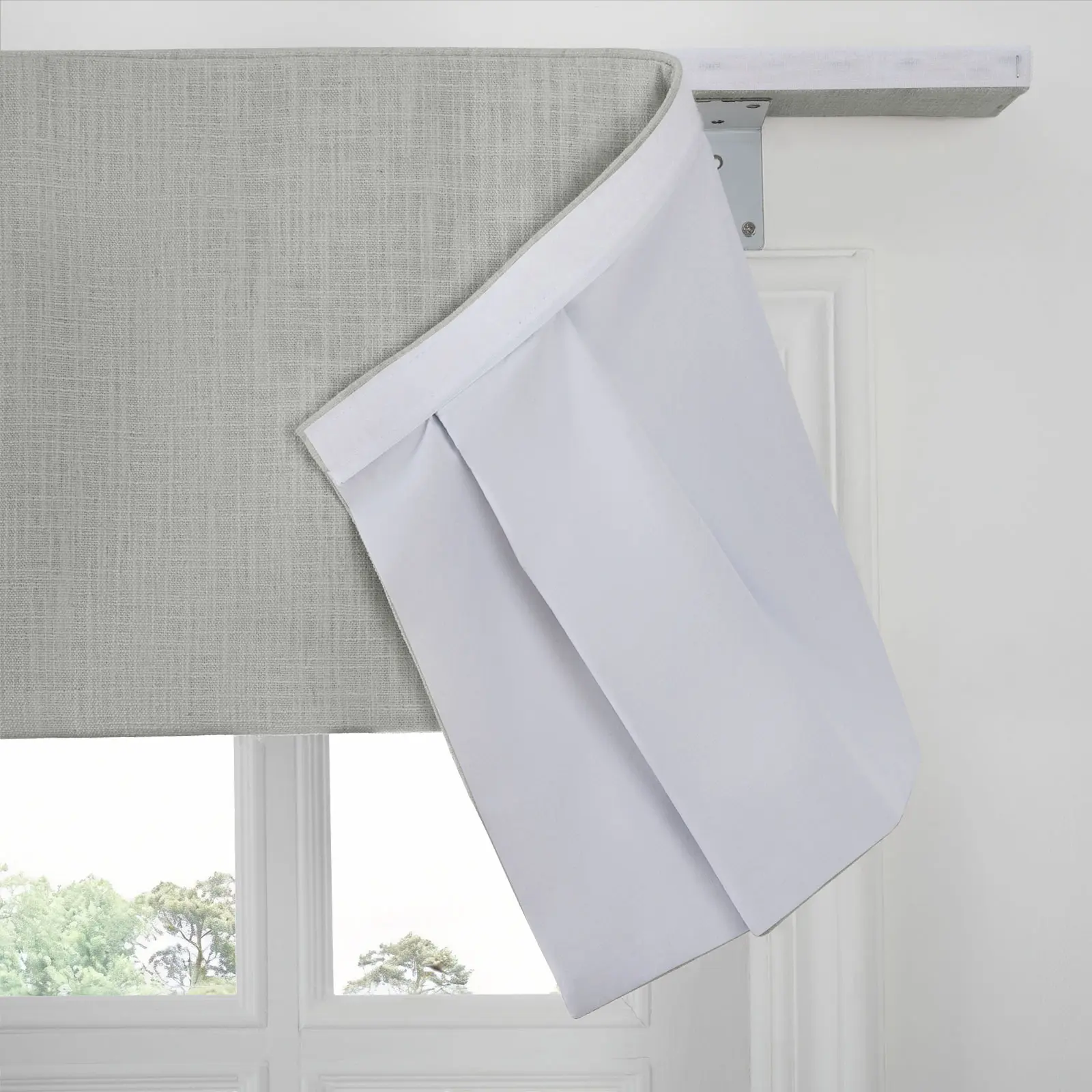 Liz Linen Board Mounted Center Pleated Valance - Image 67