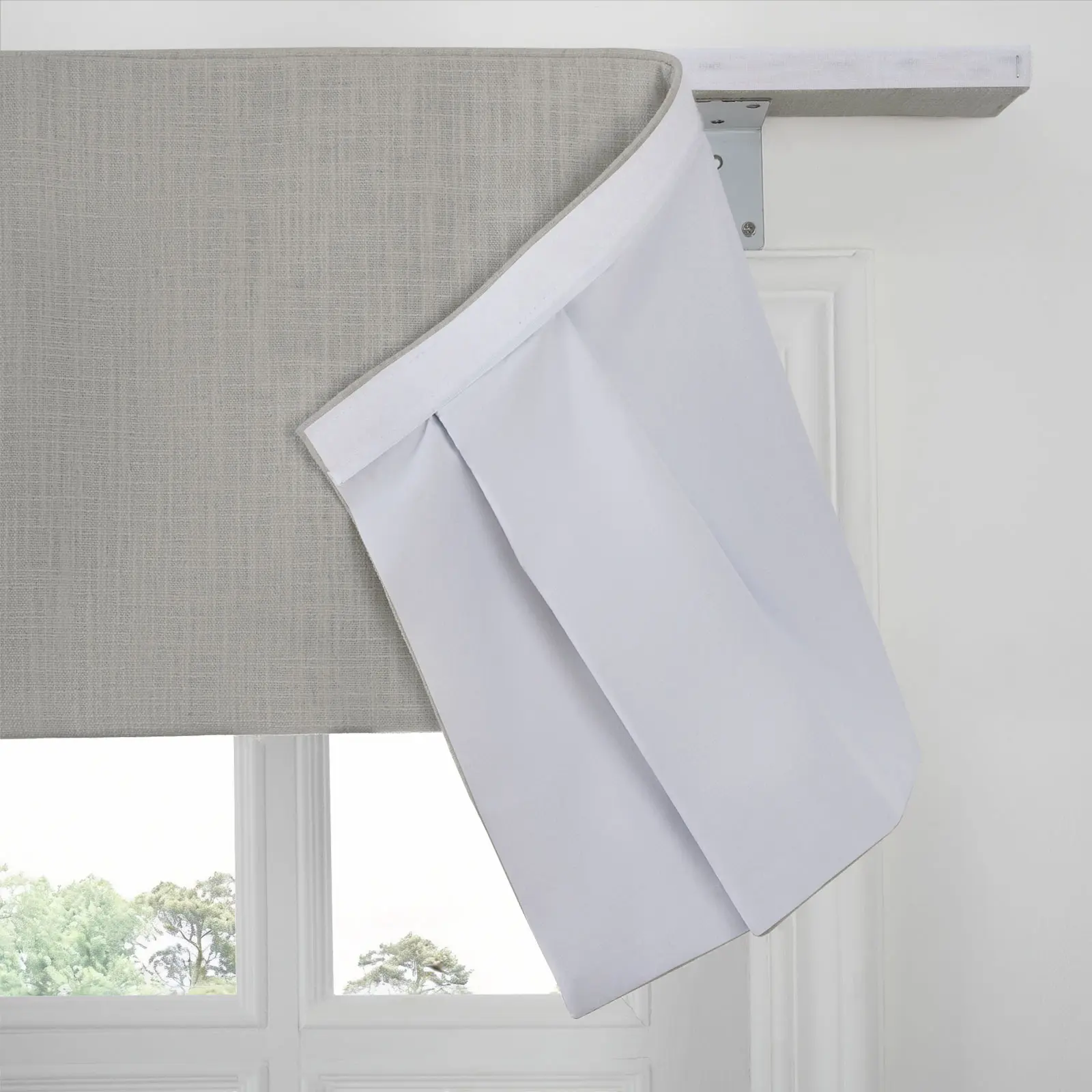 Liz Linen Board Mounted Center Pleated Valance - Image 72